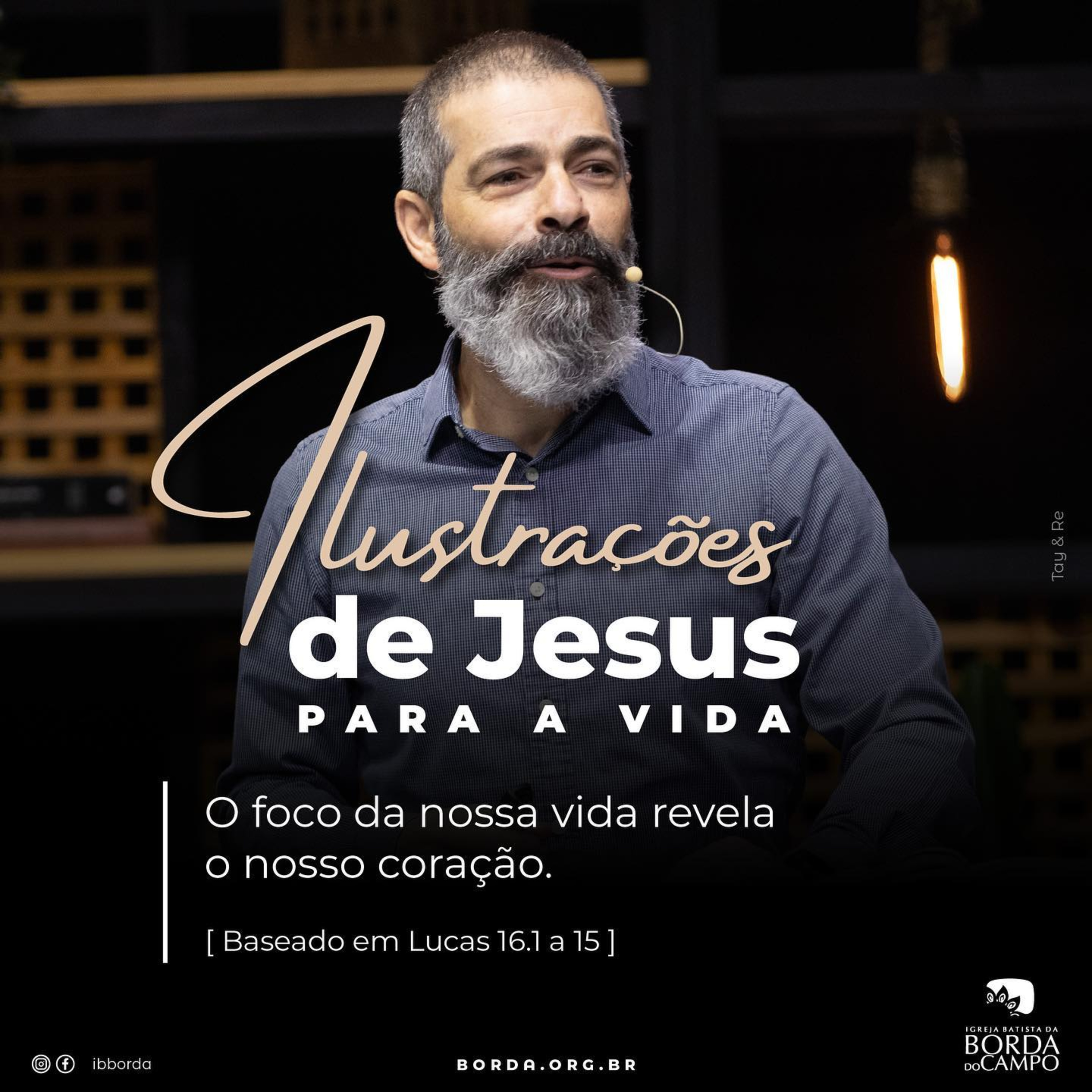 Pregações 184 - O foco da nossa vida revela o nosso coração episode artwork