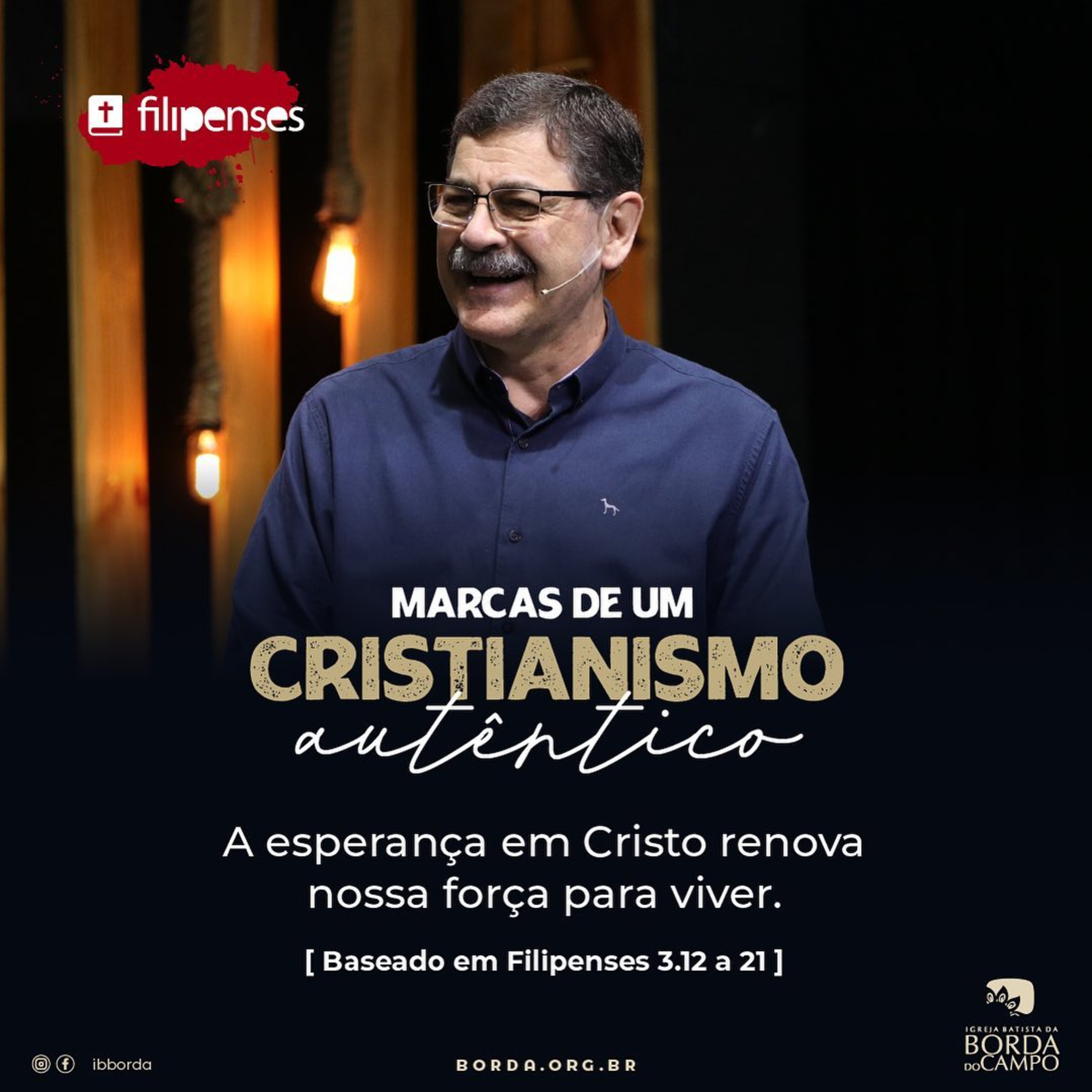 Pregações 193 - A esperança em Cristo renova nossa força para viver episode artwork