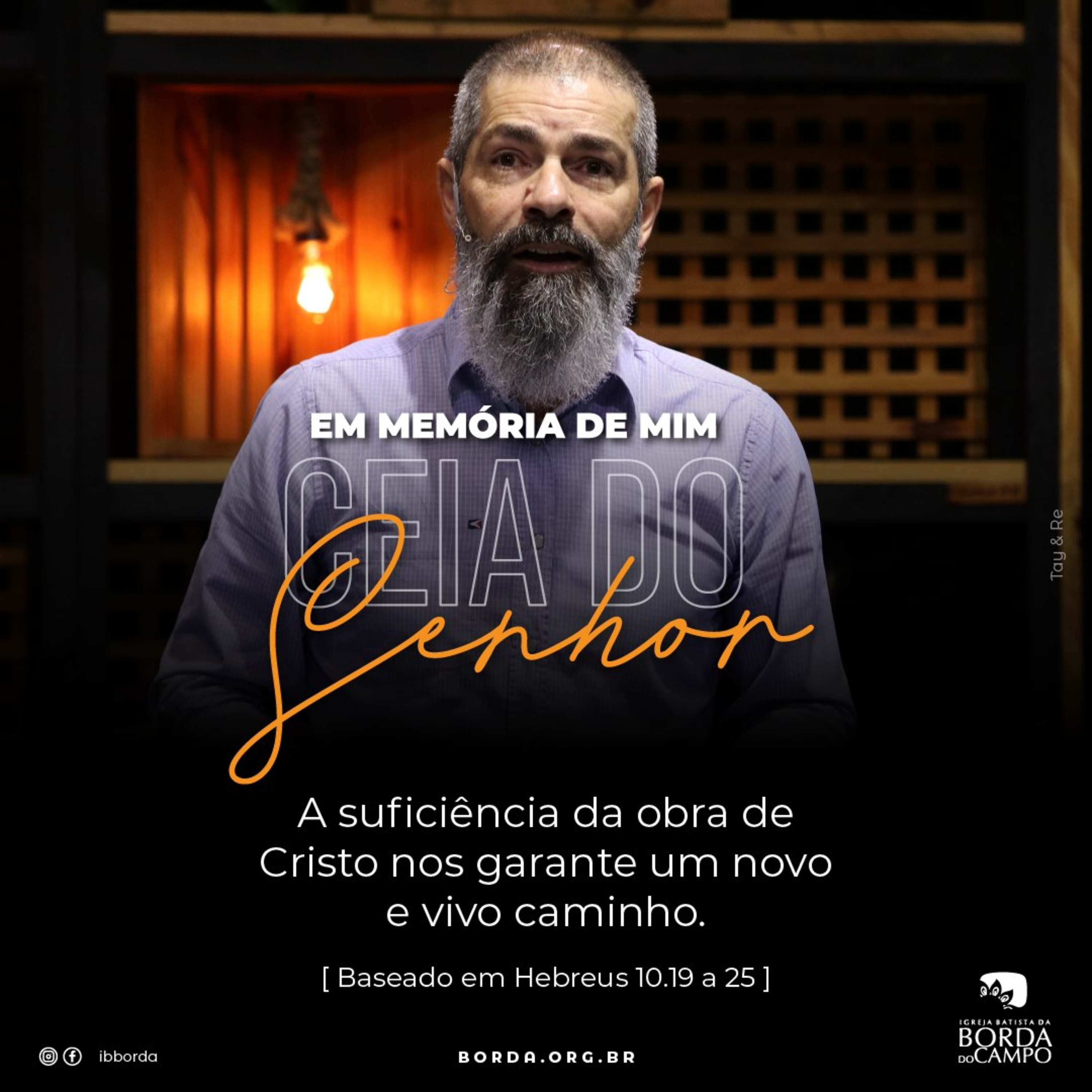 Pregações 204 - A suficiência da obra de Cristo nos garante um novo e vivo caminho episode artwork