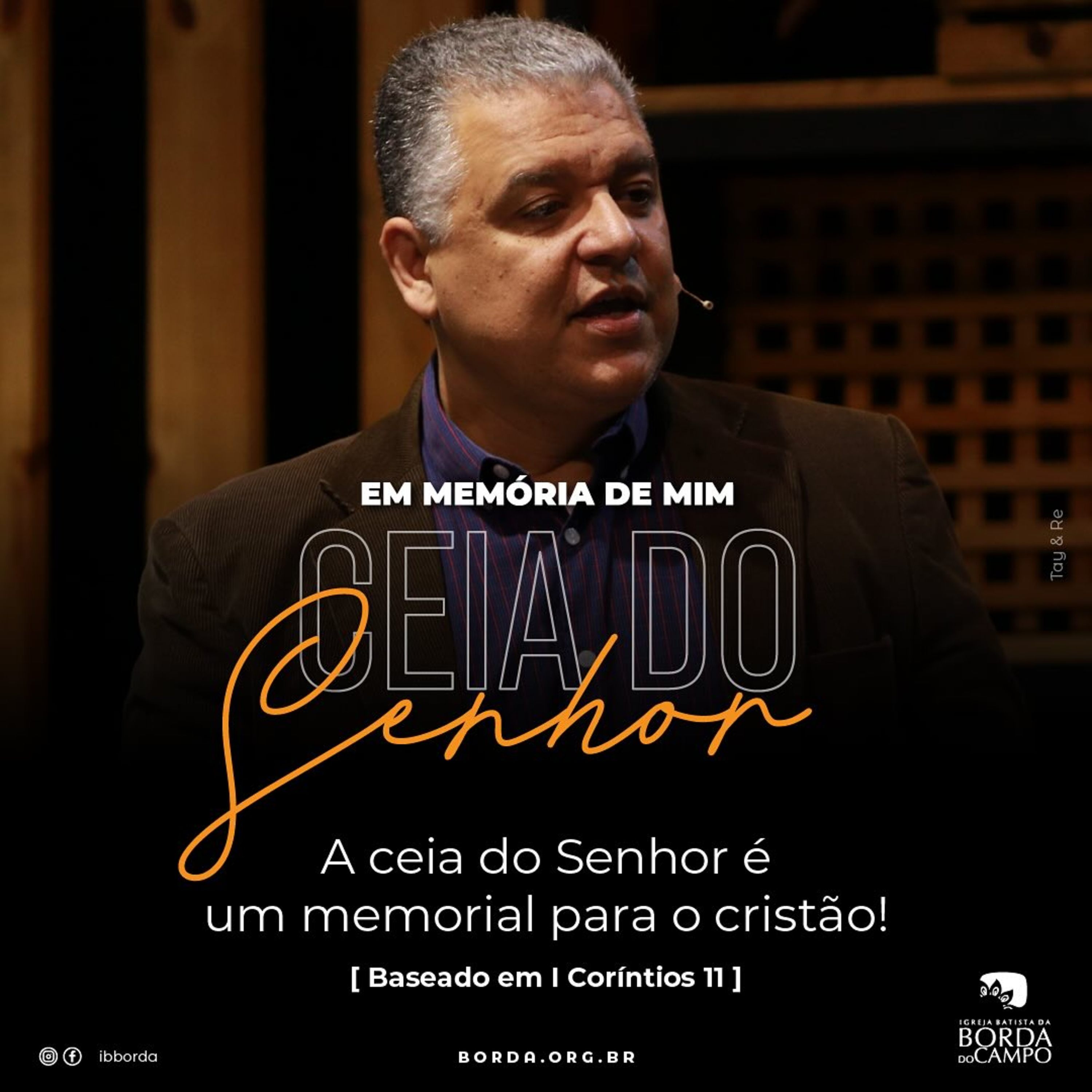 Pregações 217 - A ceia do Senhor é um memorial para o cristão episode artwork