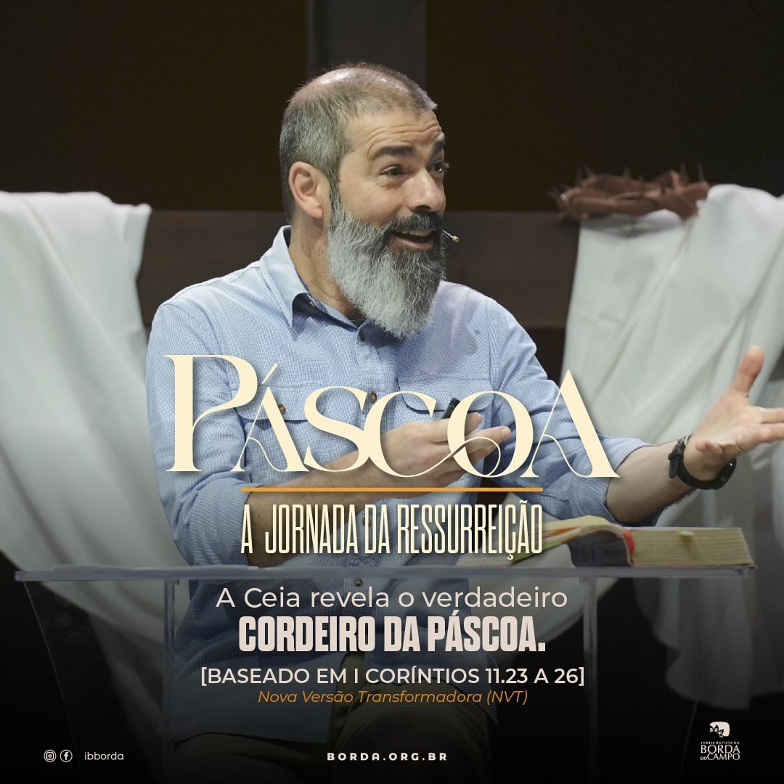 Pregações 228 - A ceia revela o verdadeiro Cordeiro da Páscoa episode artwork