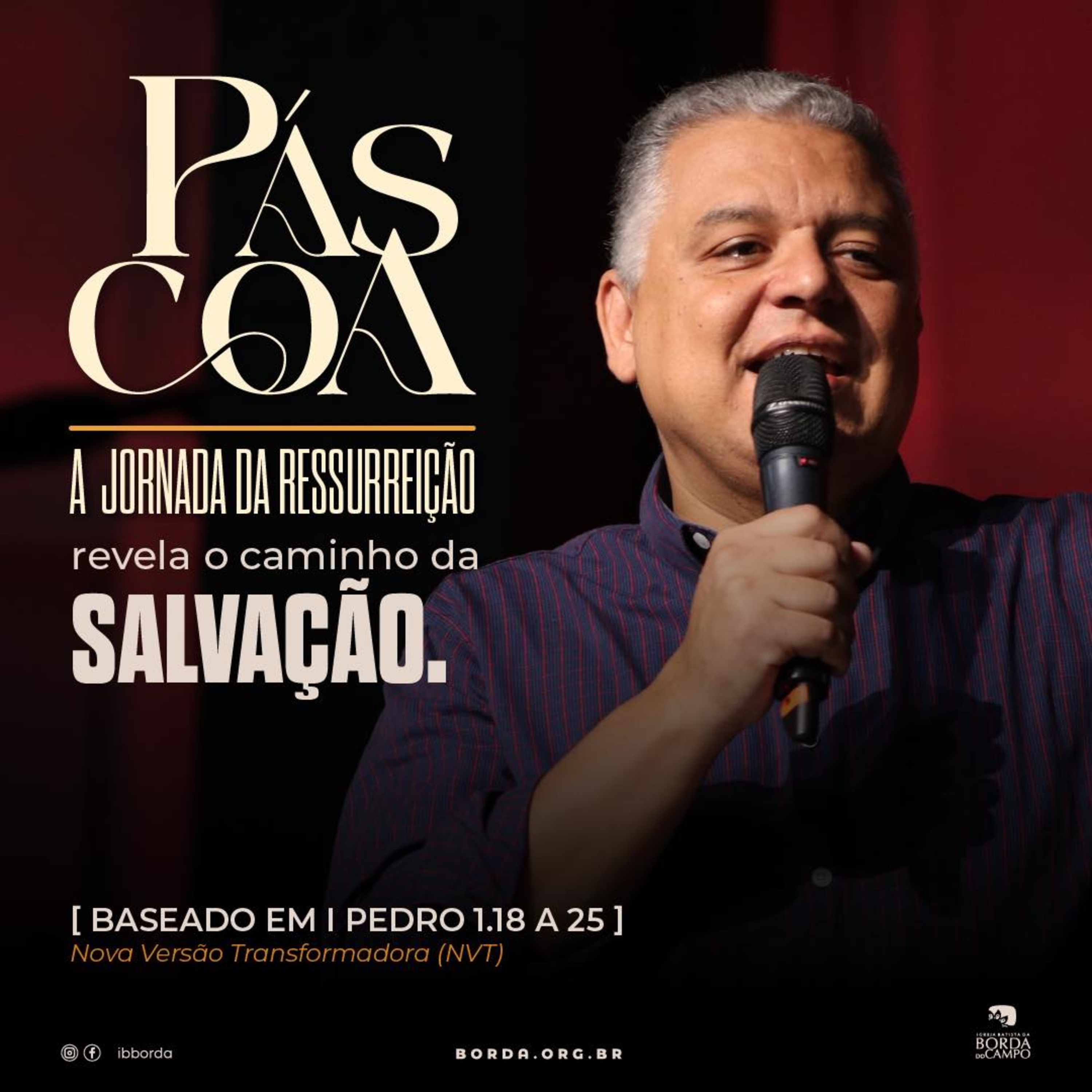 Pregações 232 - A jornada da ressurreição revela o caminho da salvação episode artwork