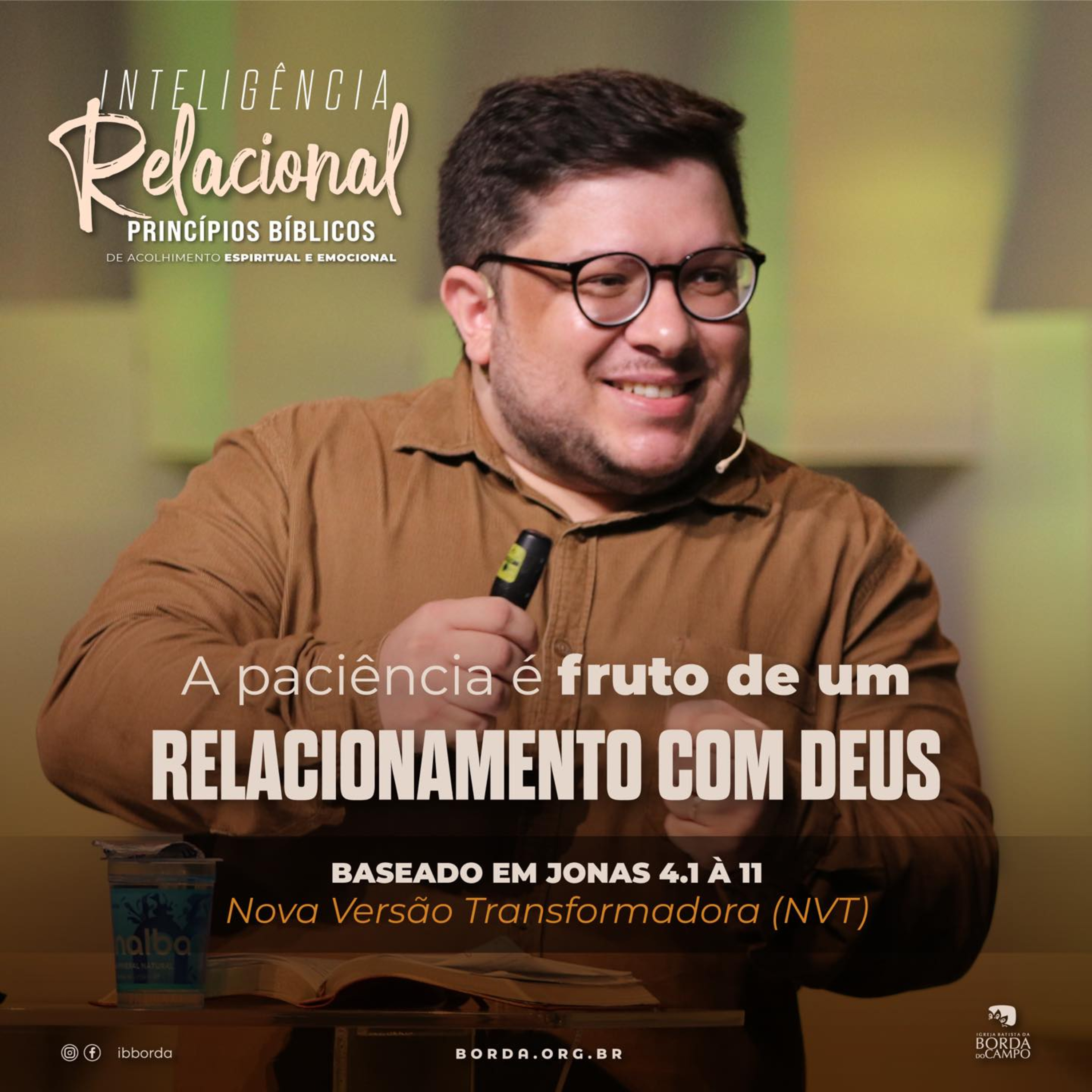 Pregações 242 - A paciência é fruto de um relacionamento com Deus episode artwork