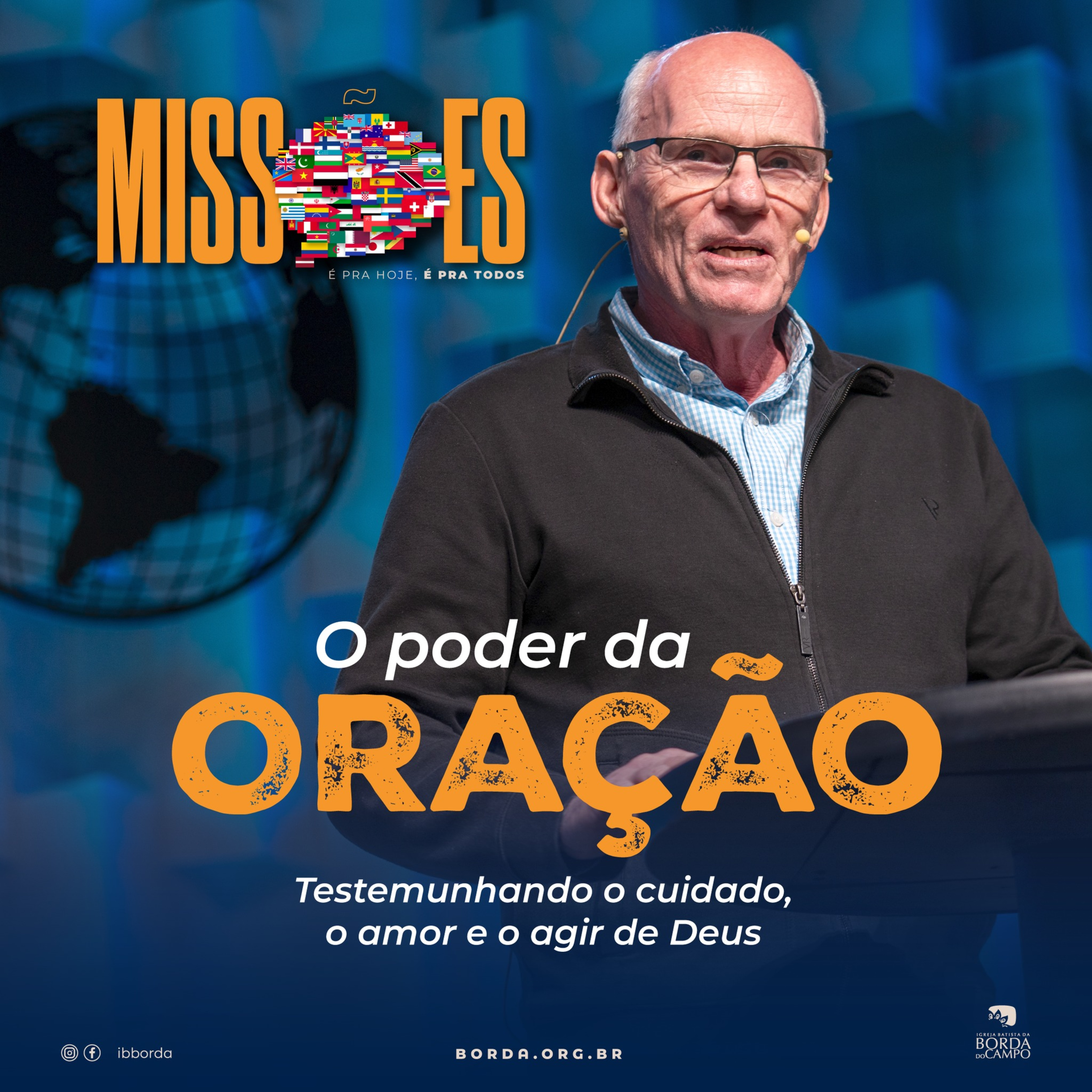 Pregações 253 - O poder da oração. Testemunhando o cuidado o amor e o agir de Deus episode artwork