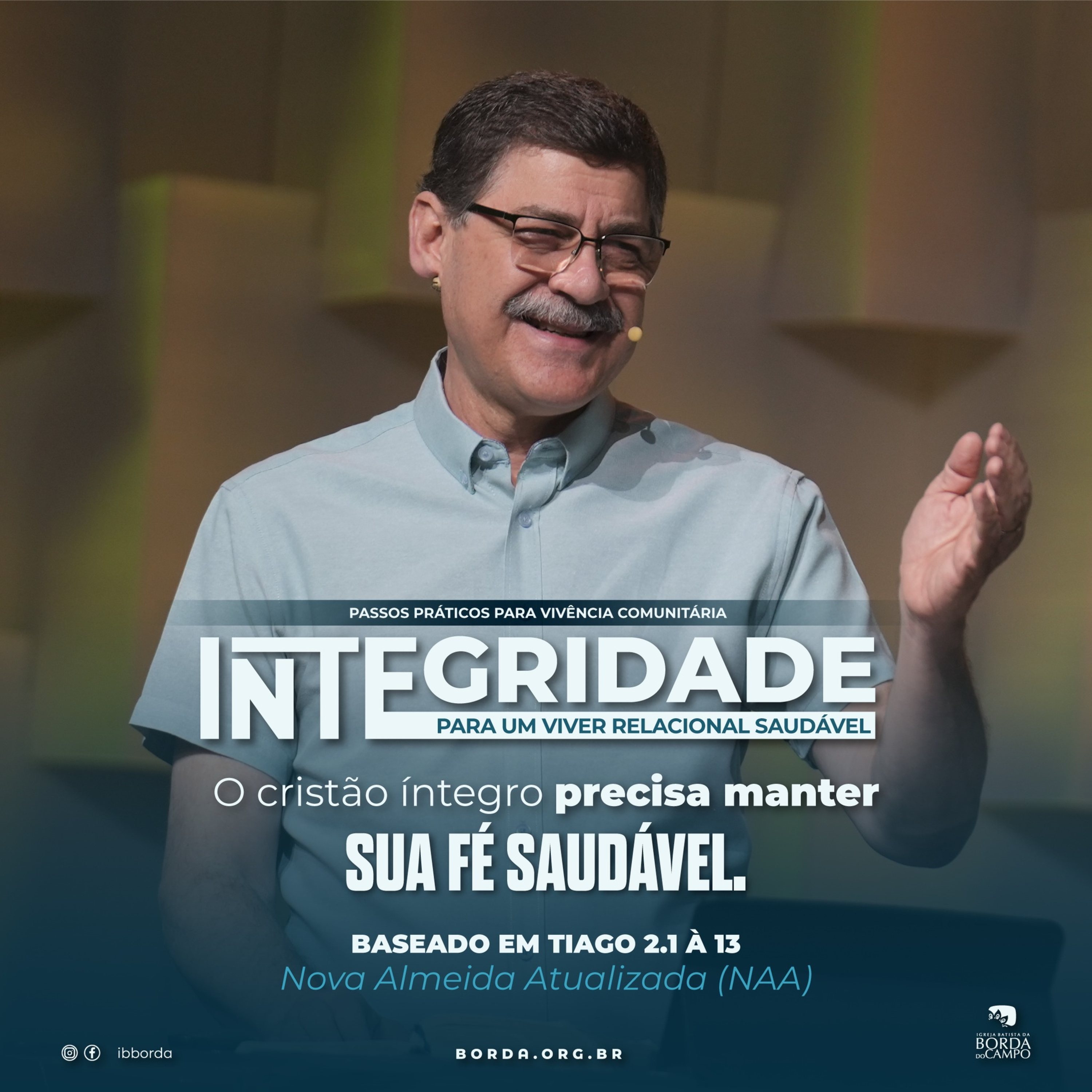 Pregações 256 - O cristão íntegro precisa manter sua fé saudável episode artwork