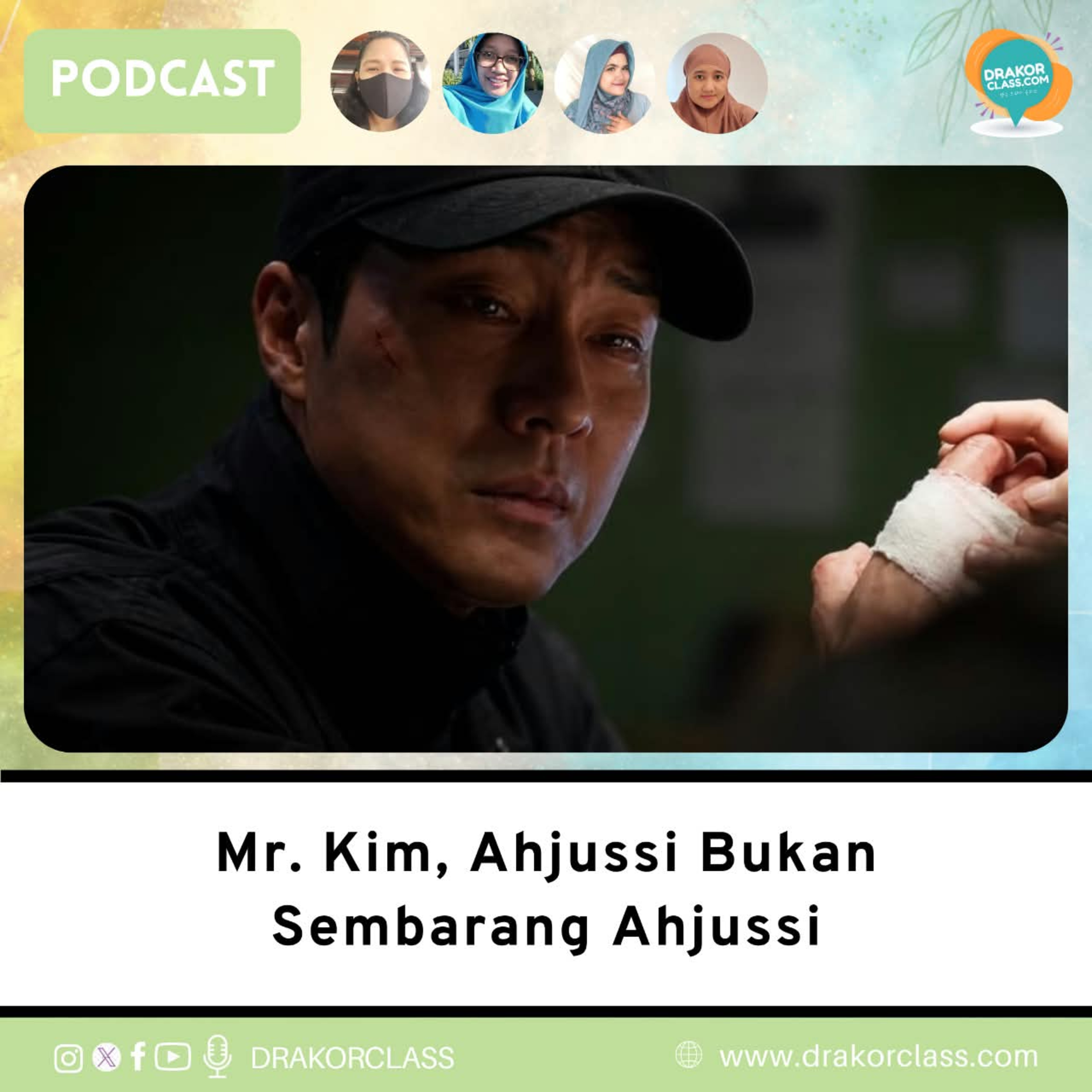 Mr. Kim, Ahjussi Bukan Sembarang Ahjussi episode artwork