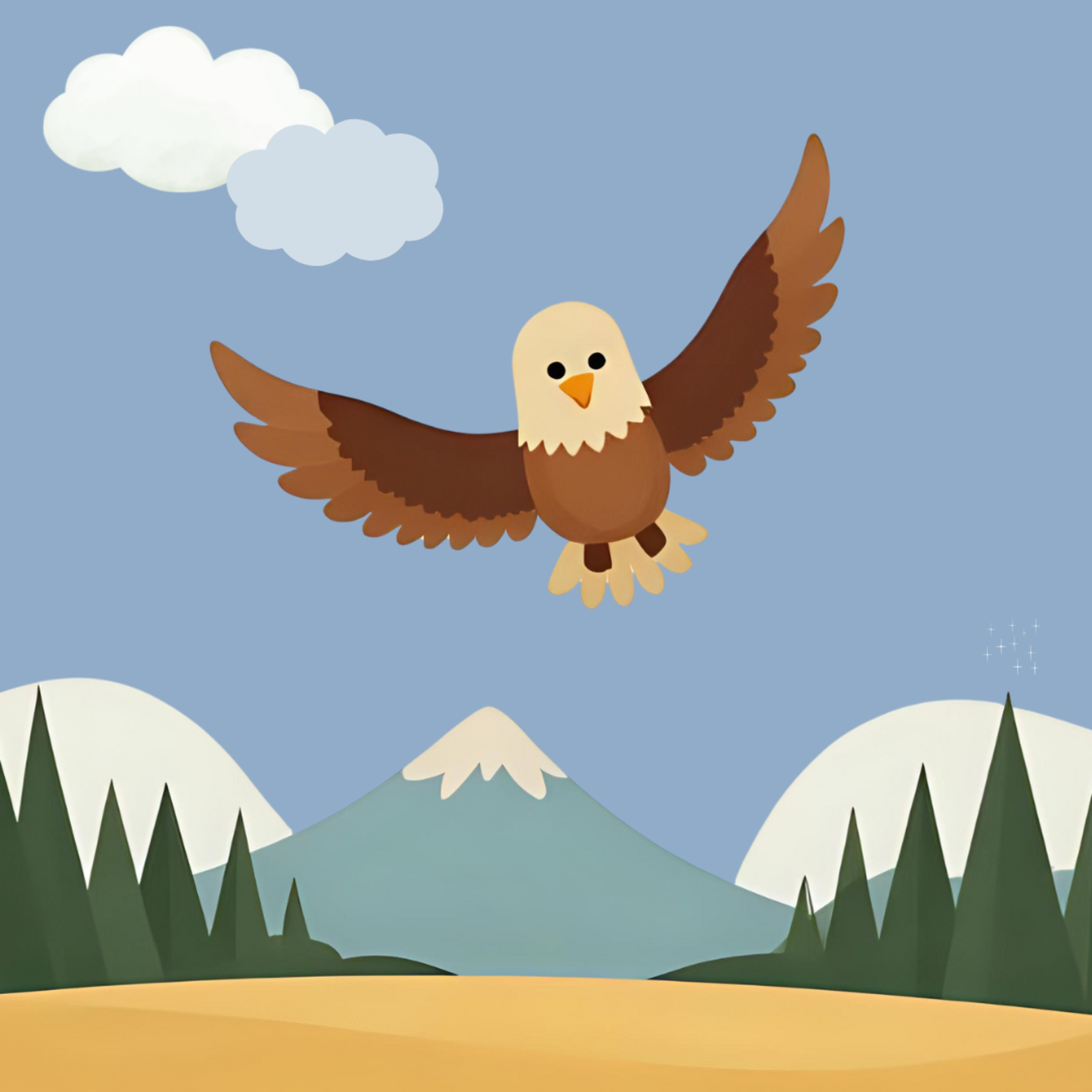 Brave Eagle Soars: A Meditation To Do With Infants and The Little Ones In Your Life