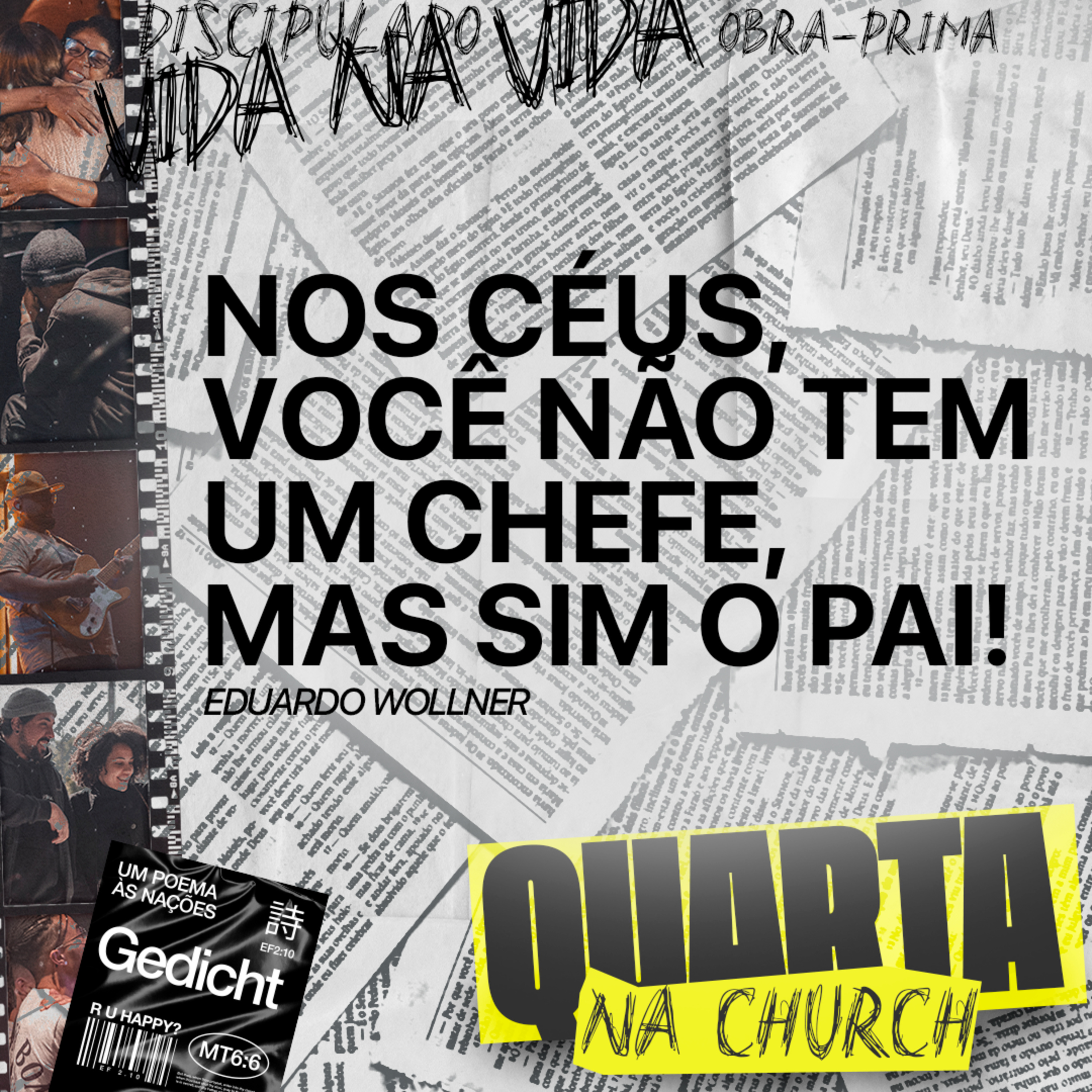 Nos céus, você não tem um chefe, mas sim o Pai! - Eduardo Wollner episode artwork