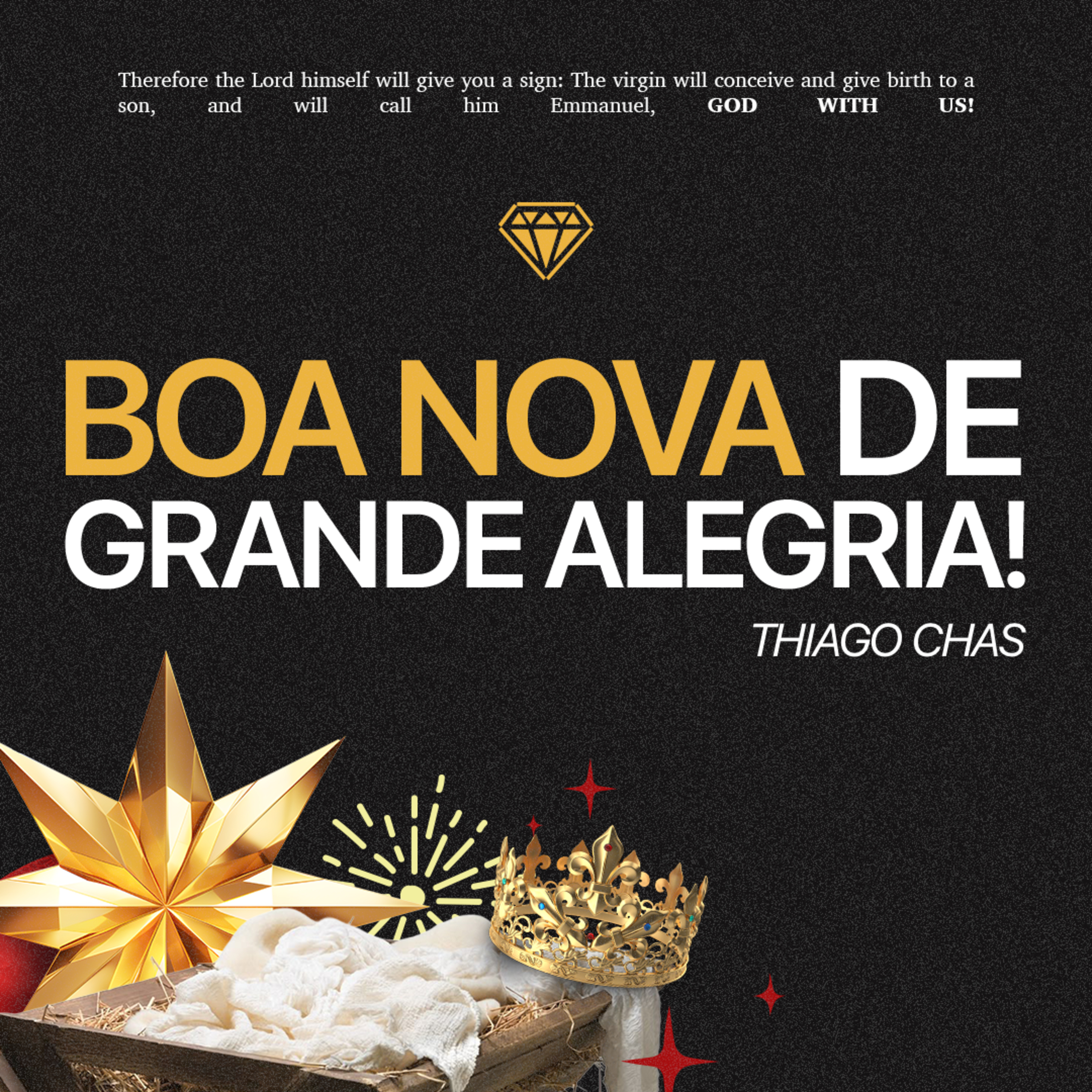 Boa nova de grande alegria! - Thiago Chas episode artwork
