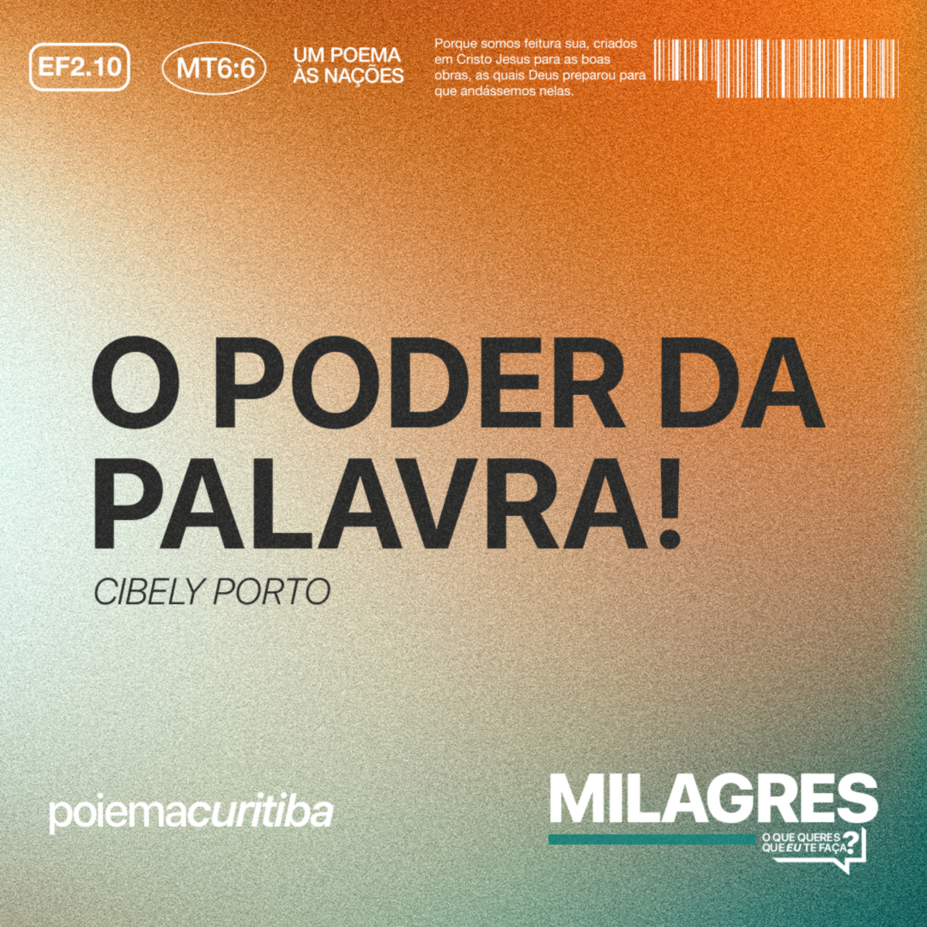 O poder da palavra! - Cibely Porto episode artwork