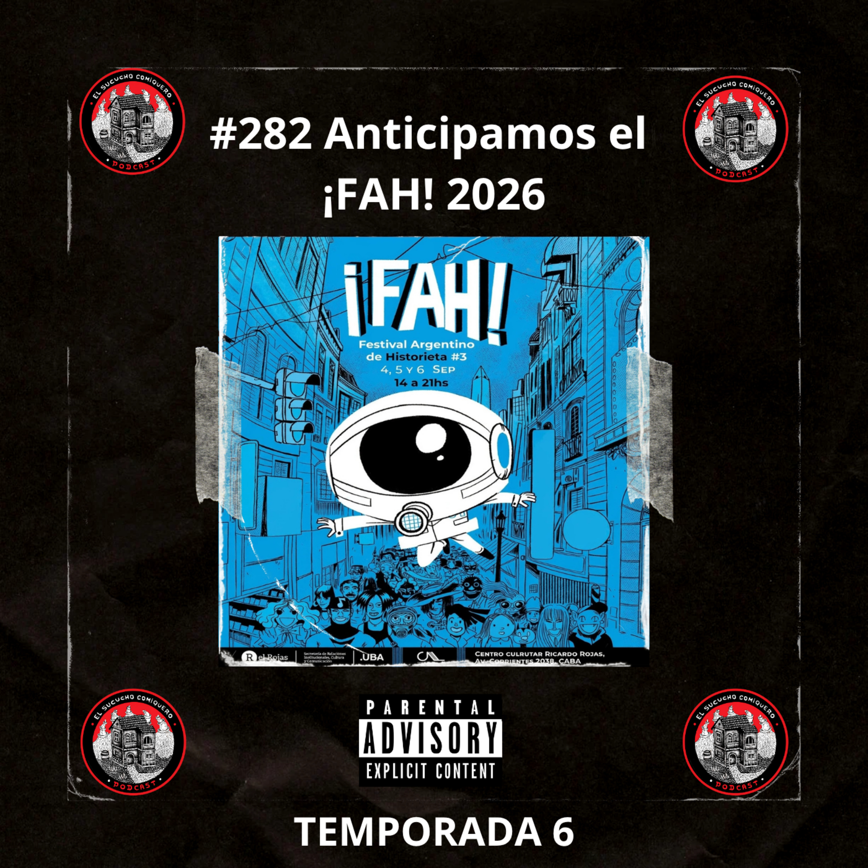 #282 Anticipamos el ¡FAH! 2026 episode artwork