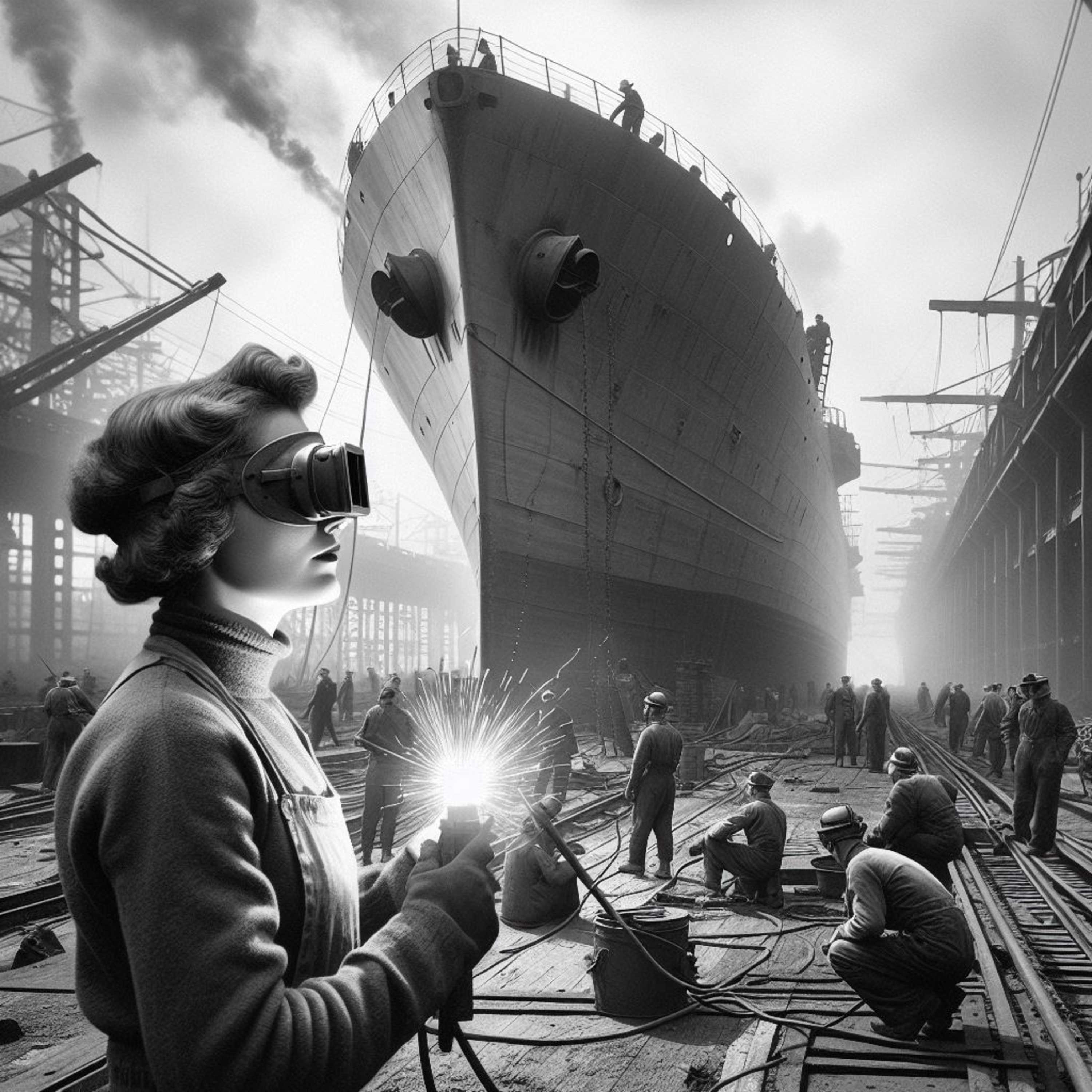 Frauen auf der Werft: Die weibliche Seite des Schiffsbaus