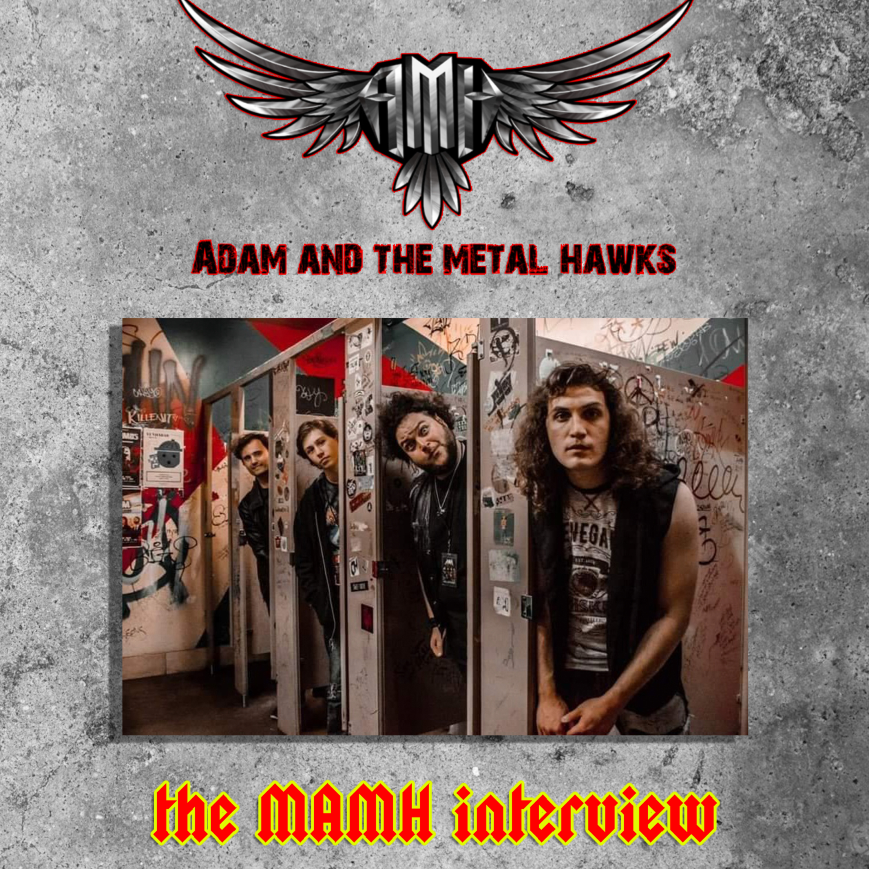 Ep 165: Adam and the Metal Hawks interview episode artwork