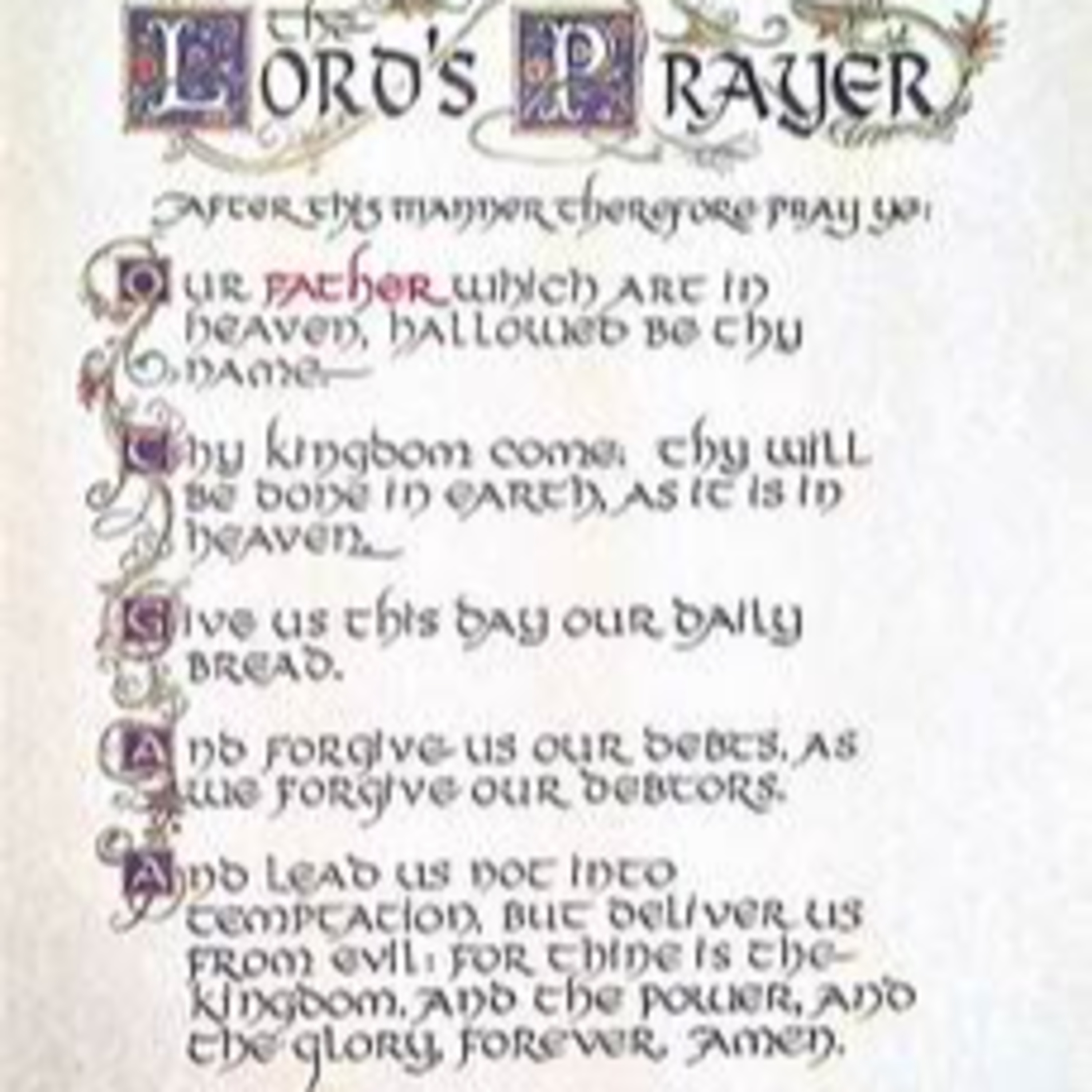 Twelve Days of Christmas: Lord's Prayer episode artwork
