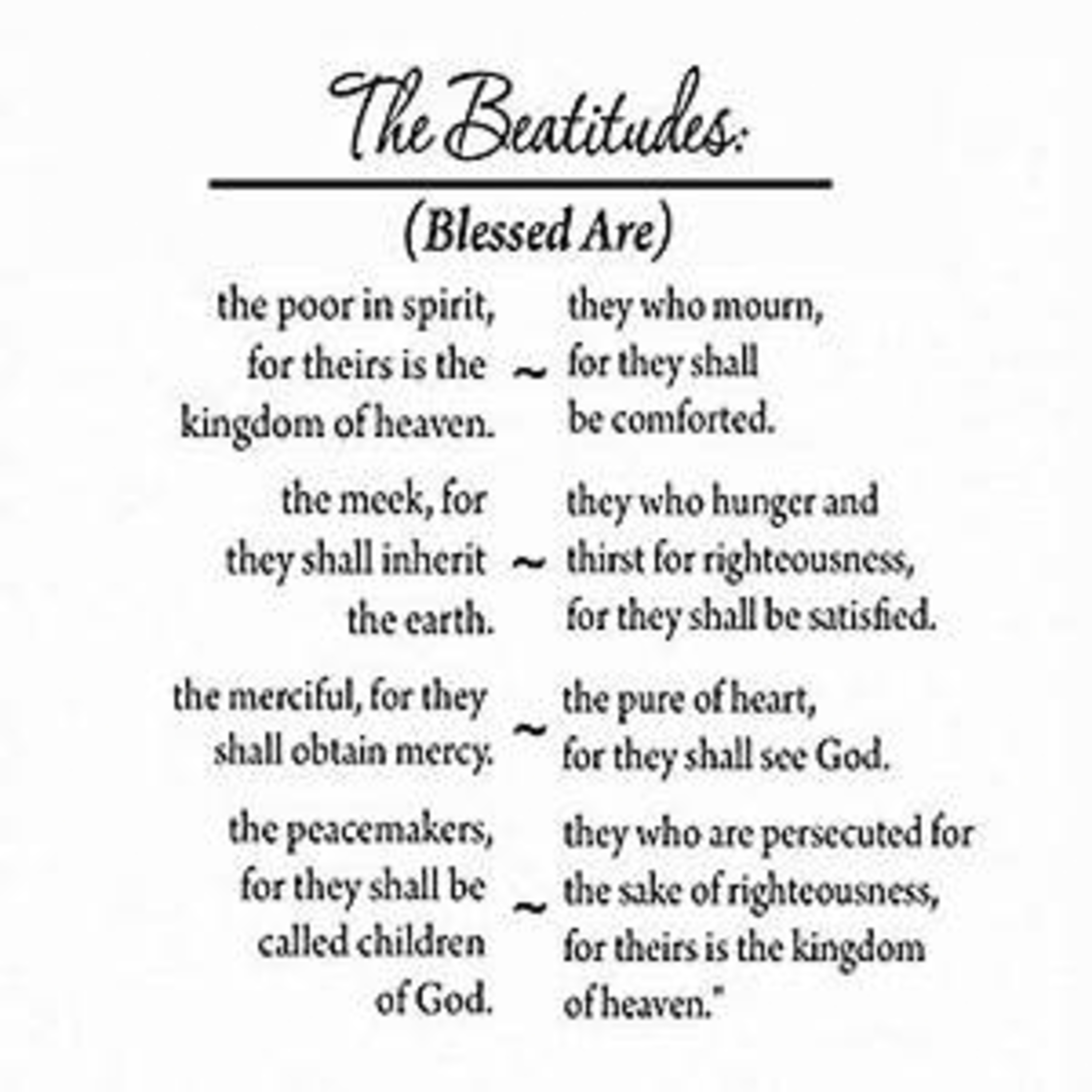 Twelve Days of Christmas: Beatitudes episode artwork