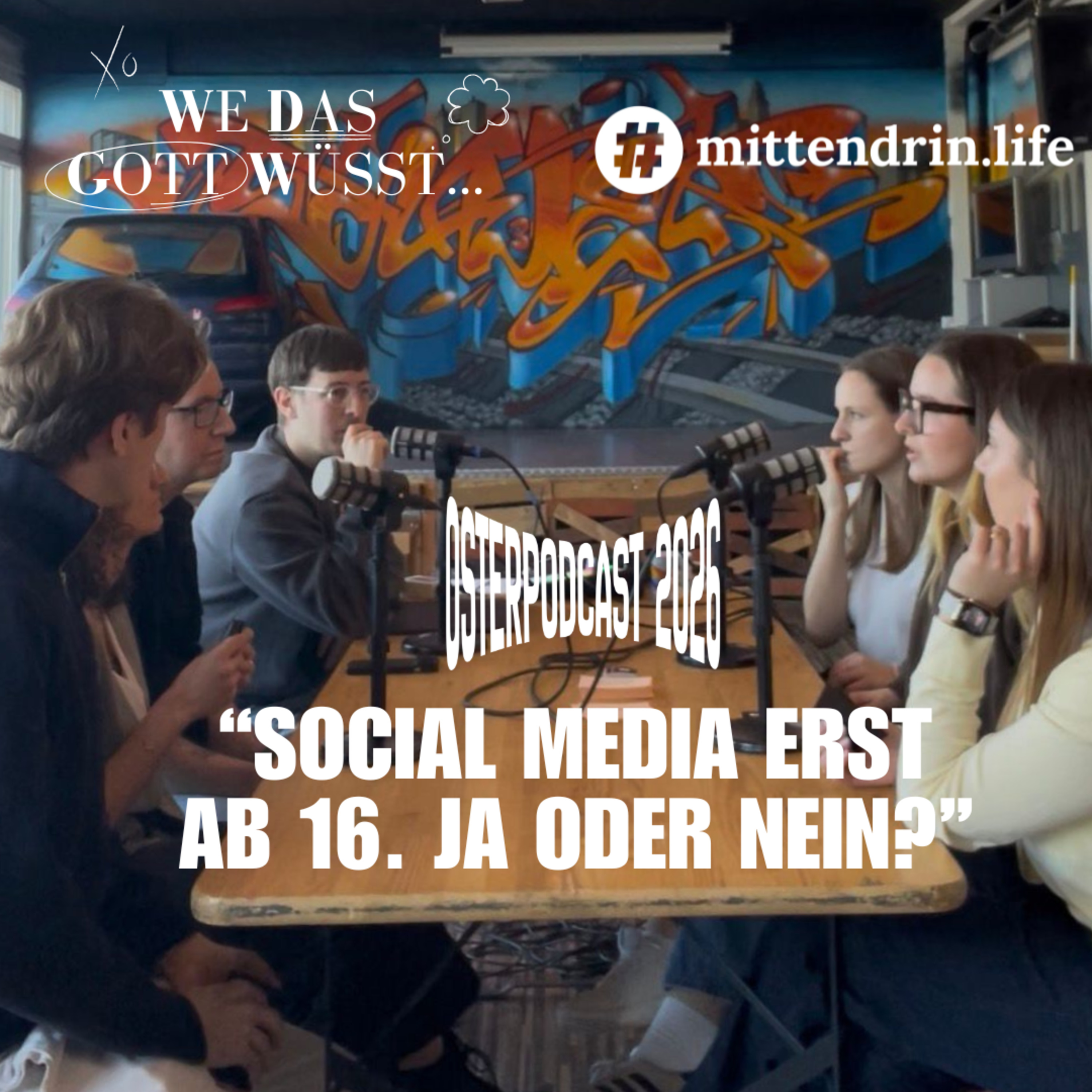"Social Media erst ab 16. Ja oder Nein?" - Osterpodcast 2026 mit neuem SENSIS-Set episode artwork