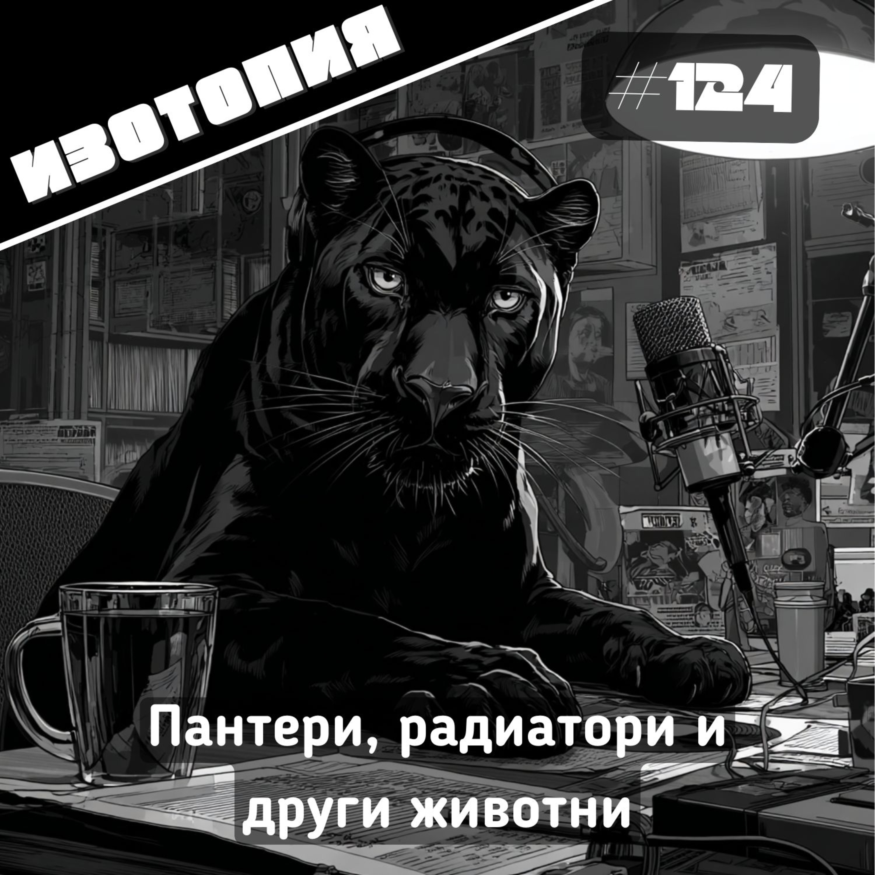 Изотопия#124 - Пантери, радиатори и други животни episode artwork