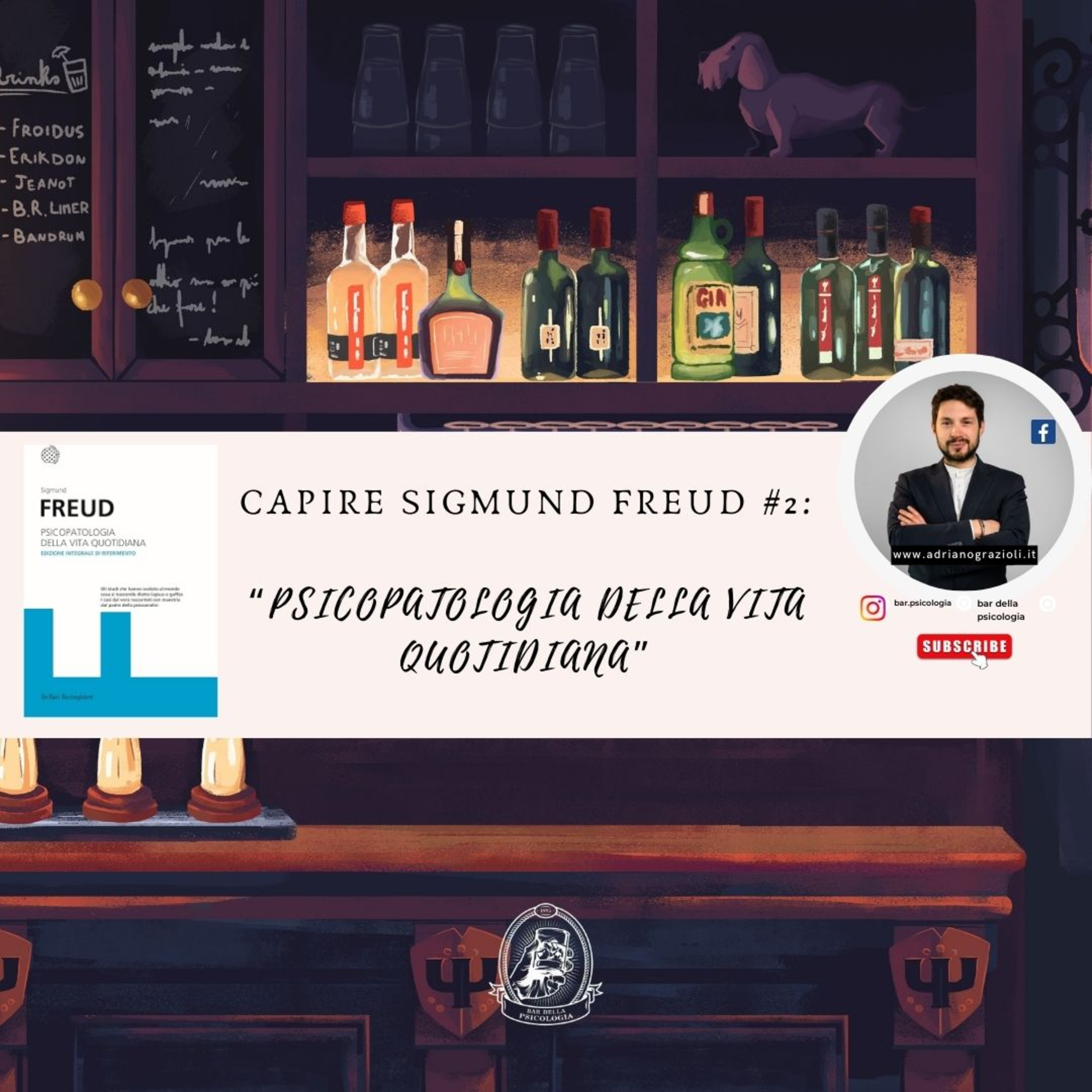 #2 Capire Sigmund Freud: Psicopatologia della vita quotidiana episode artwork