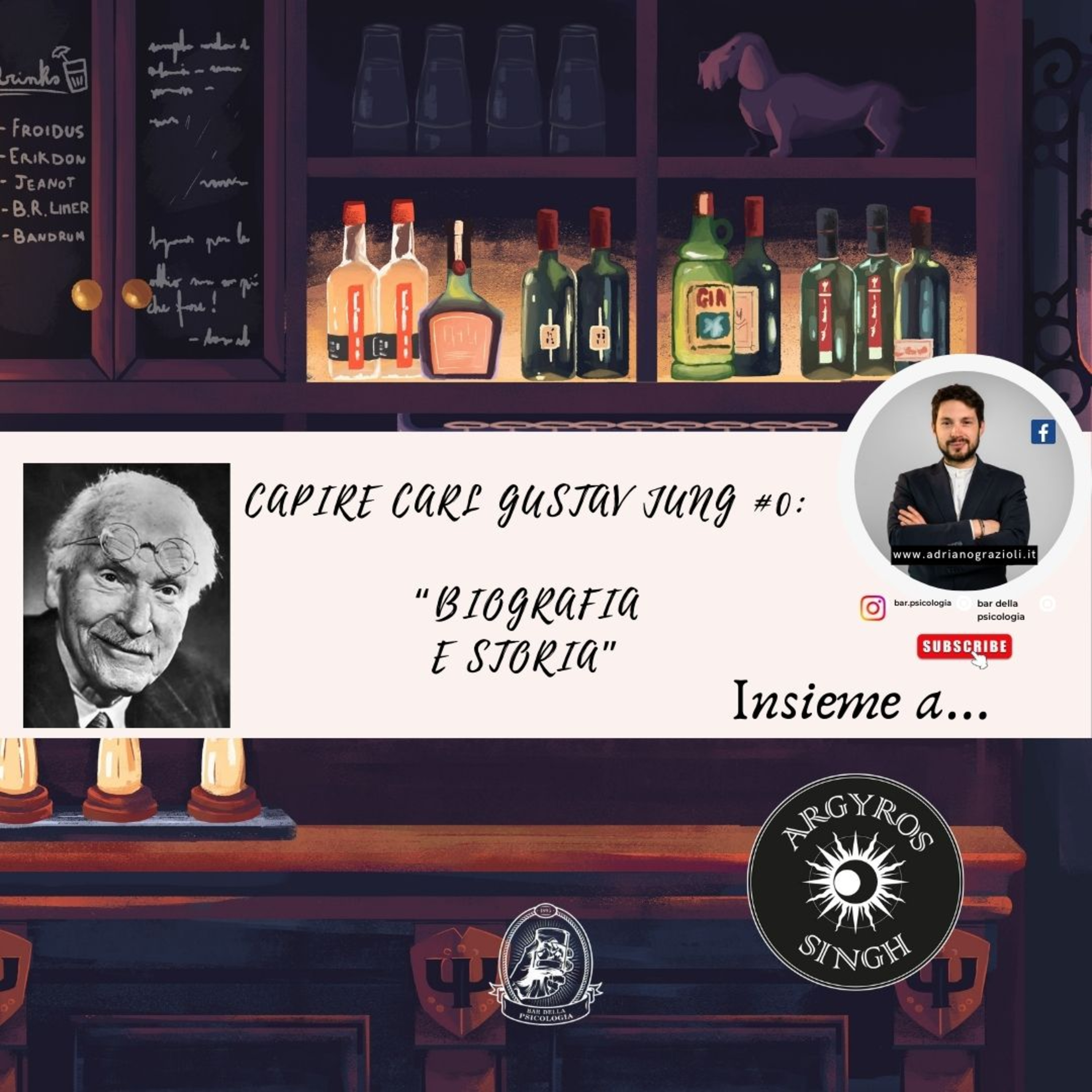 #0 Capire Carl Gustav Jung: Biografia e Storia episode artwork