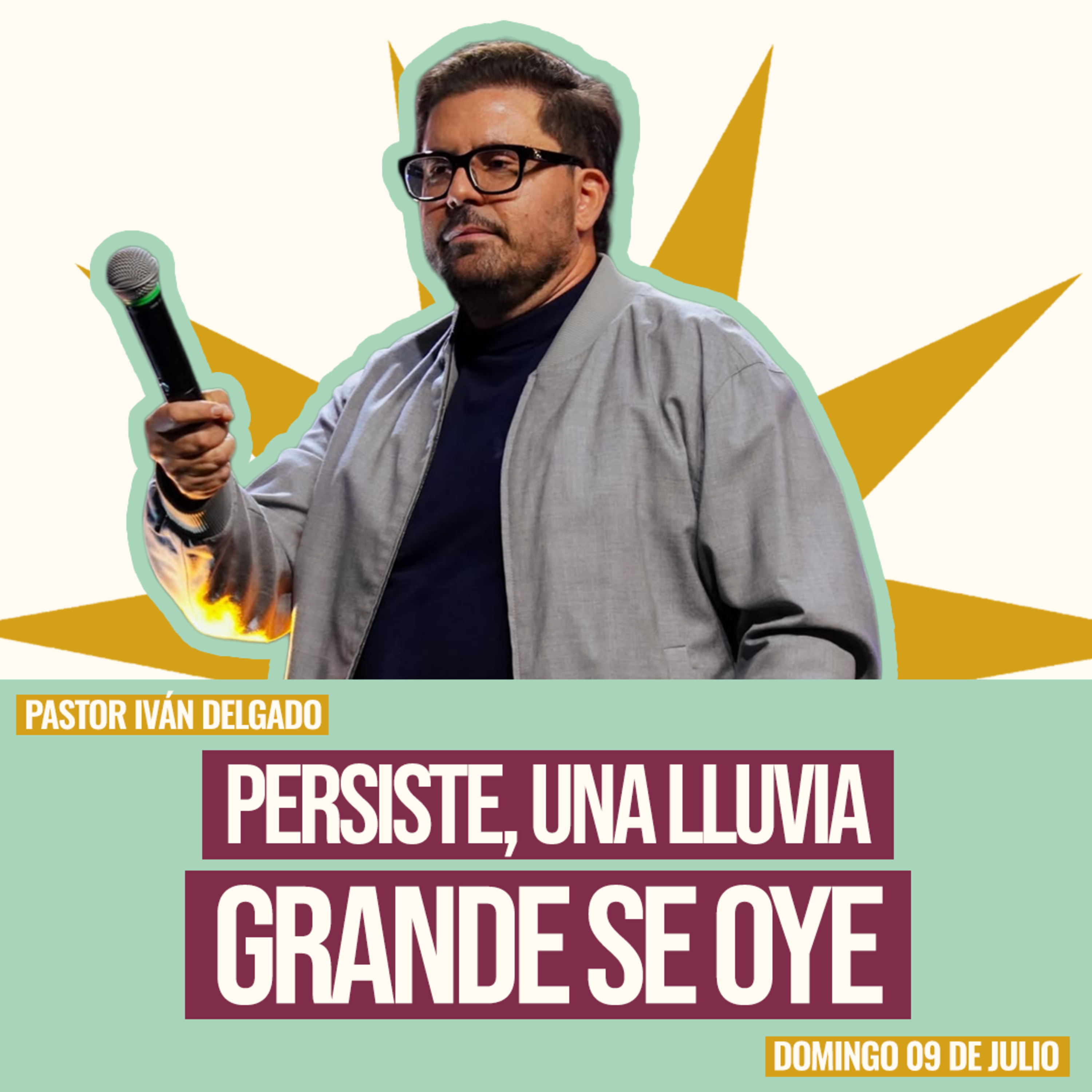 Persiste, una lluvia grande se oye | Pastor Iván Delgado | Ammi Central 