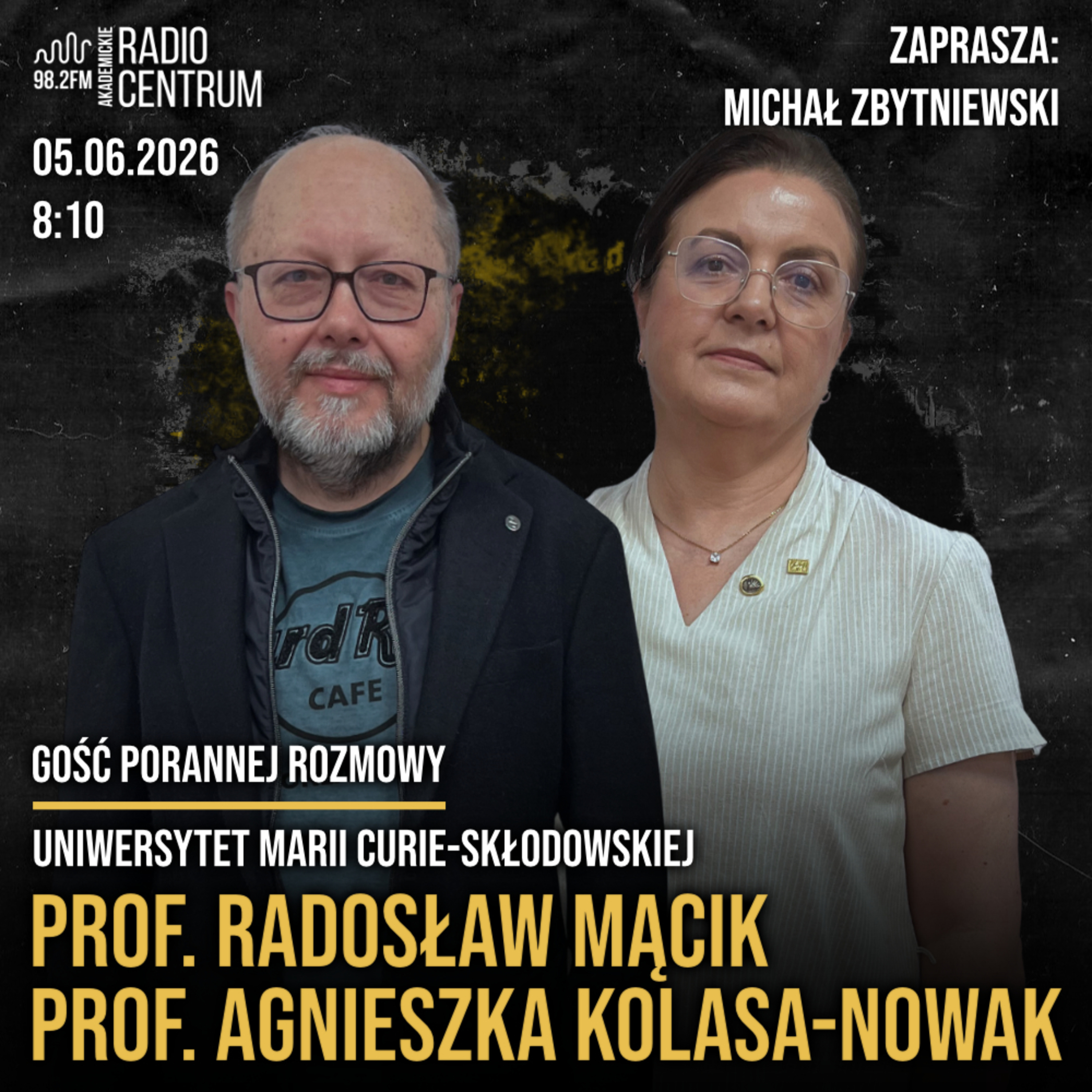 [PRRC]: prof. Radosław Mącik, prof. Agnieszka Kolasa-Nowak episode artwork