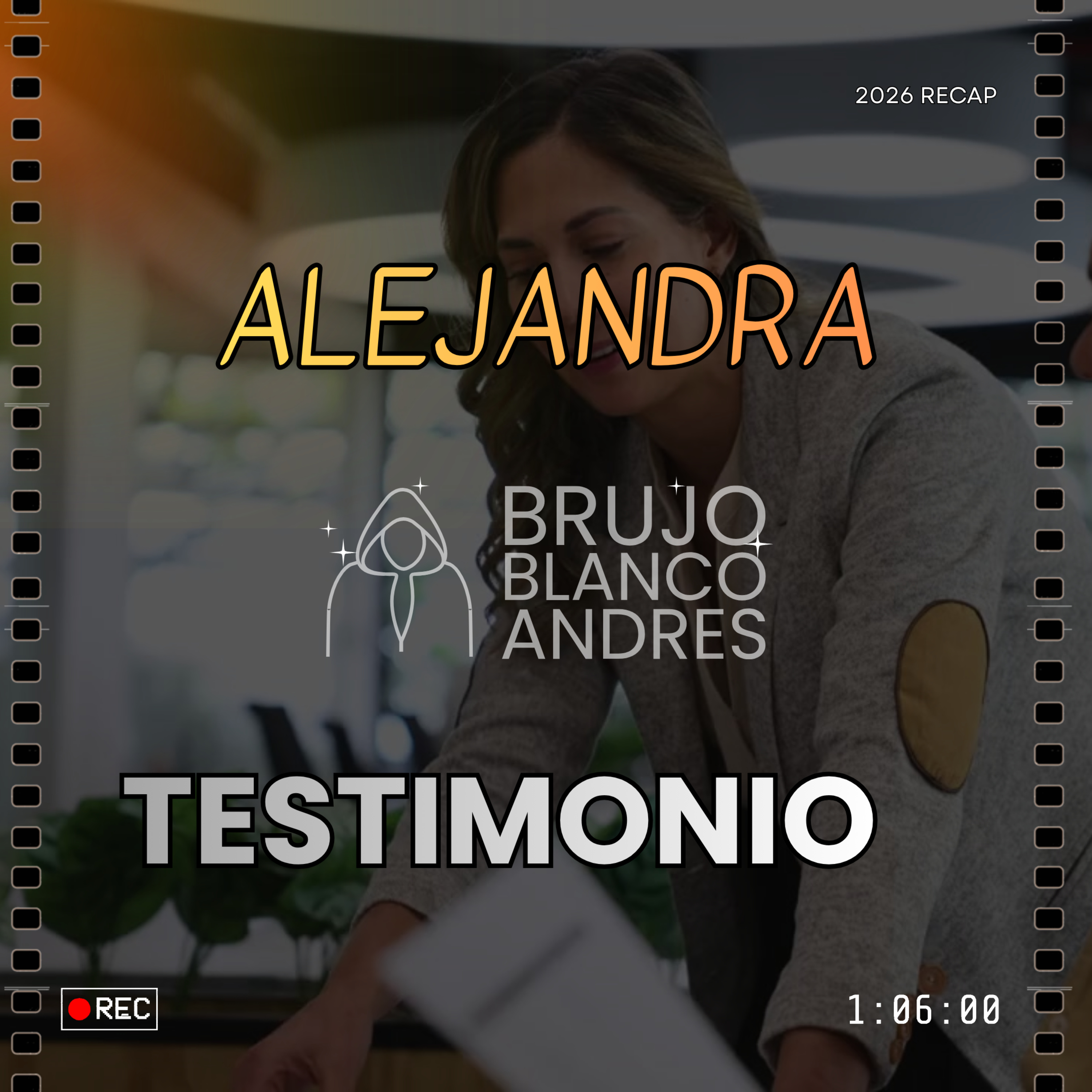 Portada de Brujo Blanco: Andrés.