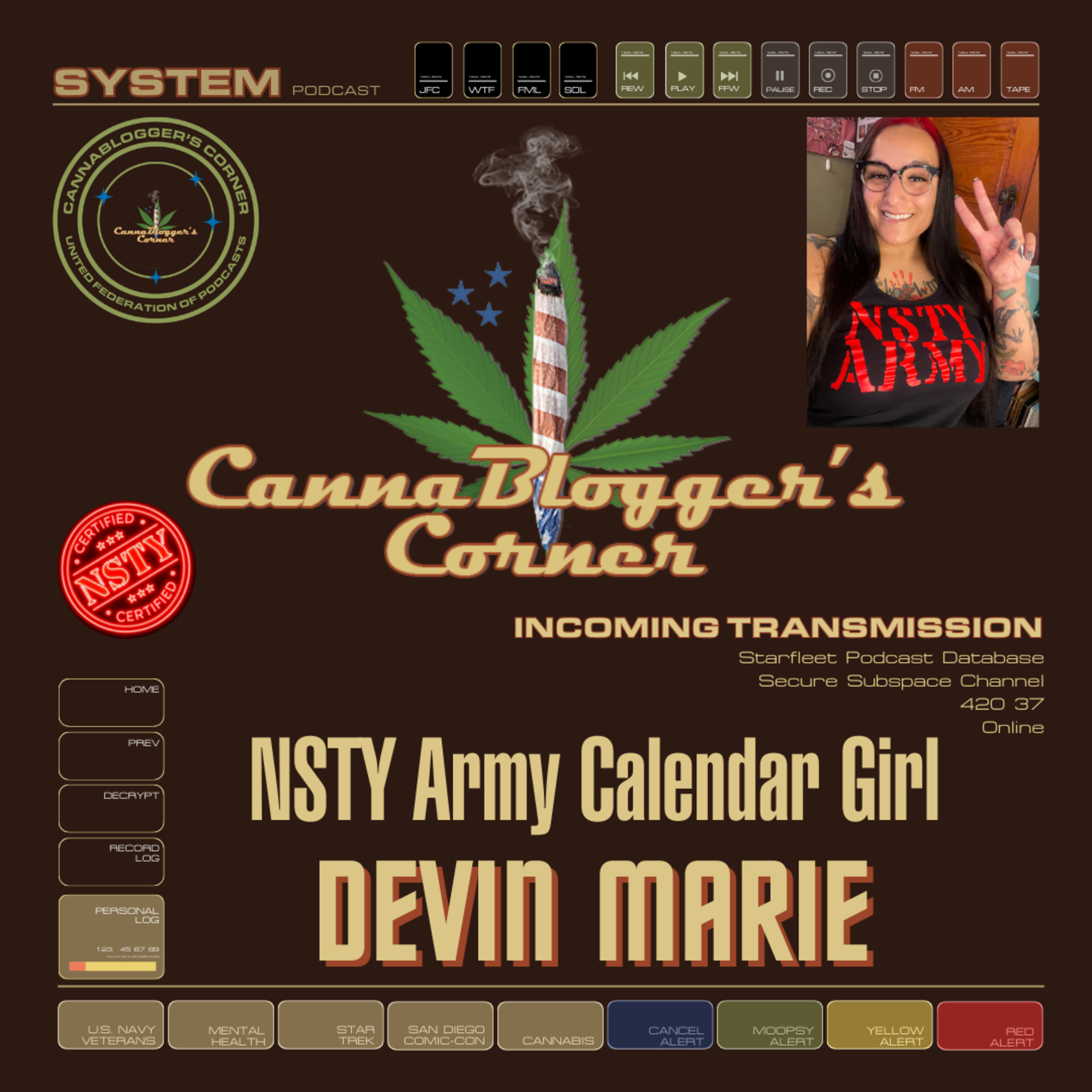 NSTY Army Ms. September Devin Marie episode artwork