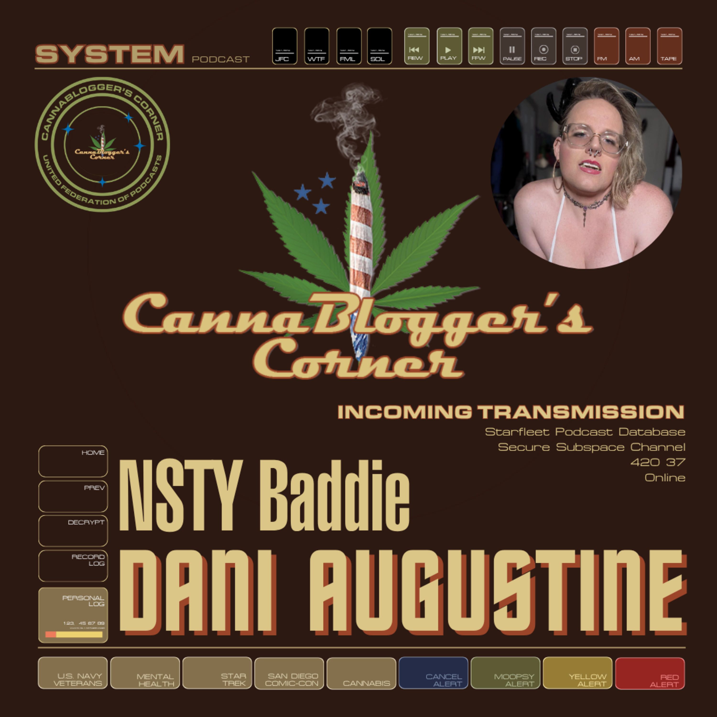 NSTY Baddie Dani Augustine episode artwork