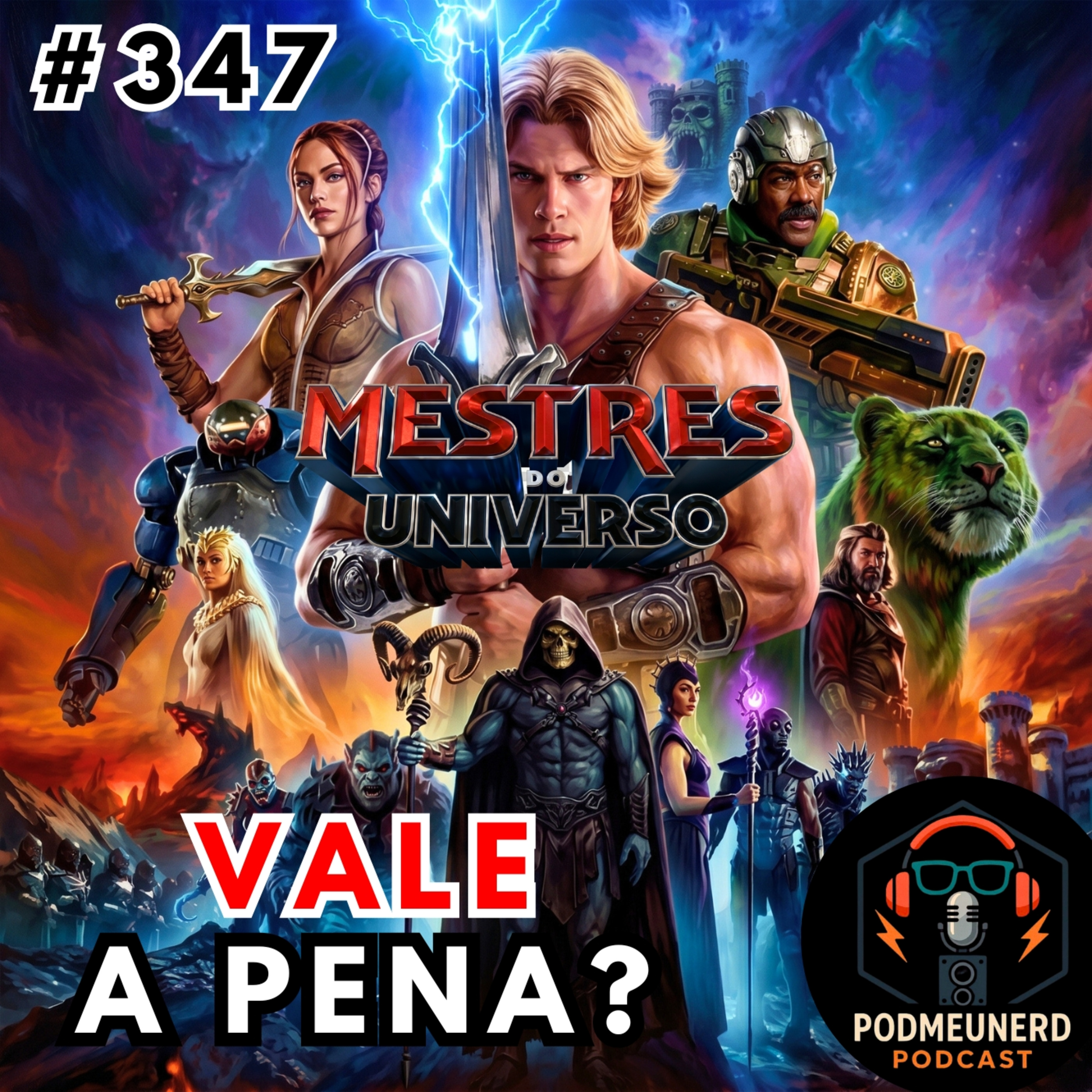 #347 - MESTRES DO UNIVERSO (2026) - Finalmente a Adaptação que os Fãs Mereciam? - Feat. Contato Geek episode artwork