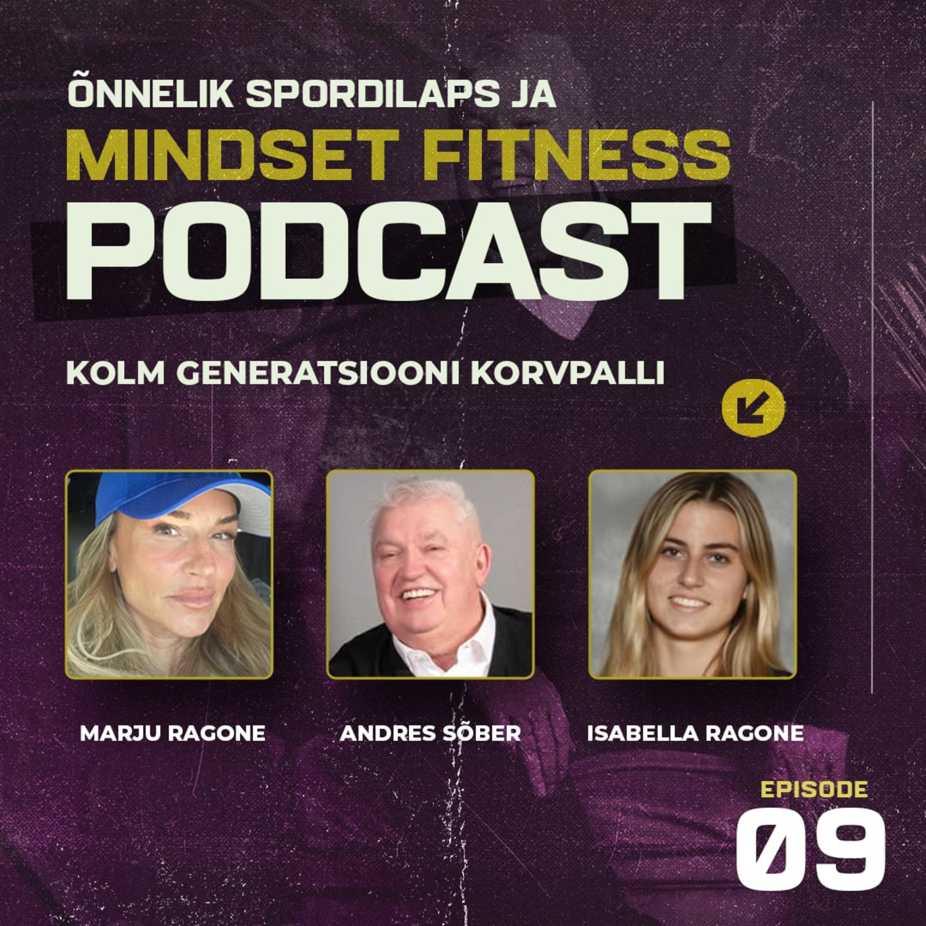 Mindset Fitness podcast⏐Andres Sõber, Marju ja Isabella Ragone: Kolm generatsiooni korvpalli