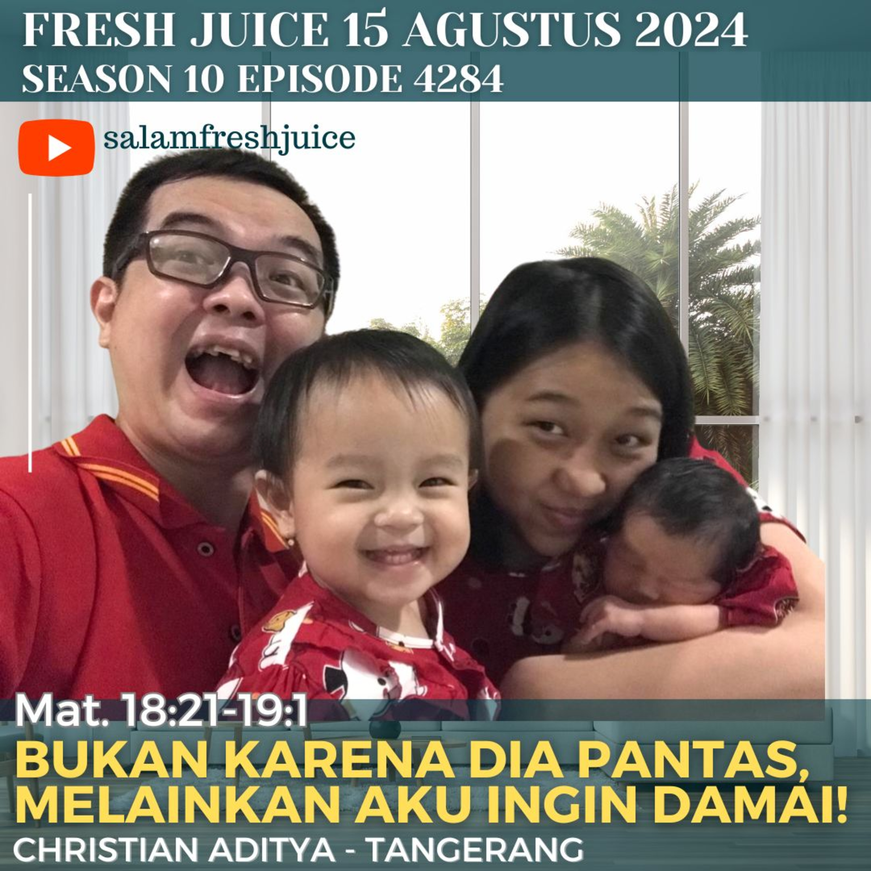 Bukan Karena Dia Pantas, Melainkan Aku Ingin Damai! | Fresh Juice 15 Agustus 2024