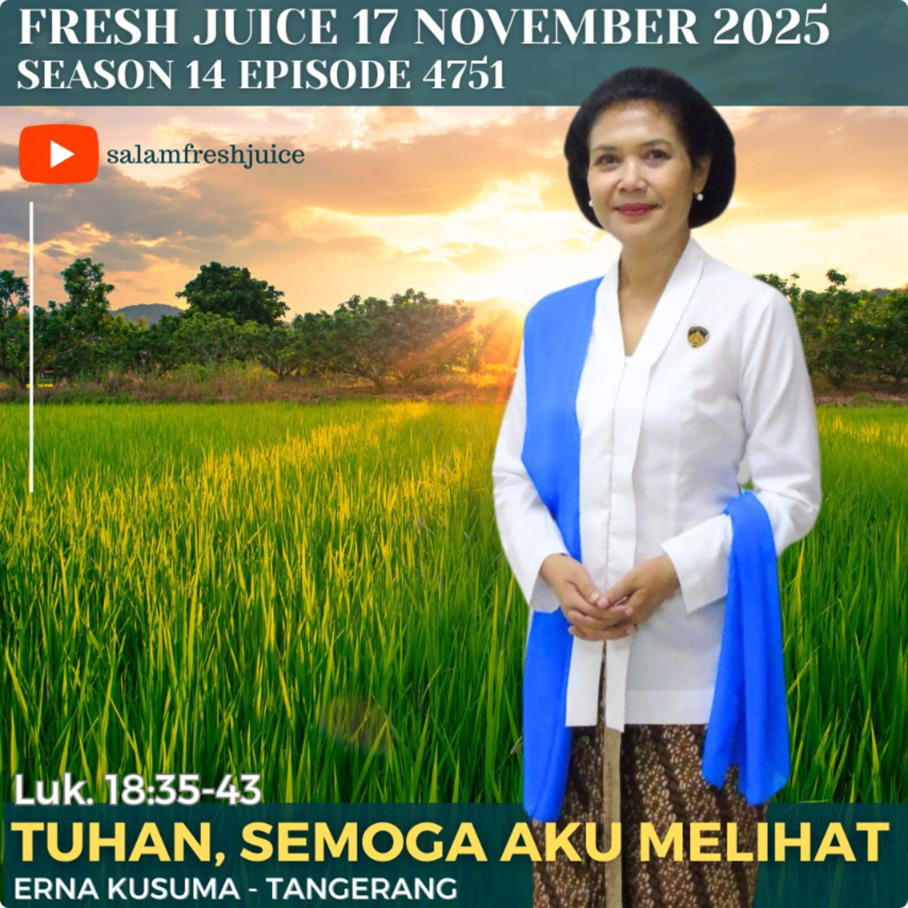 Tuhan, Semoga Aku Melihat