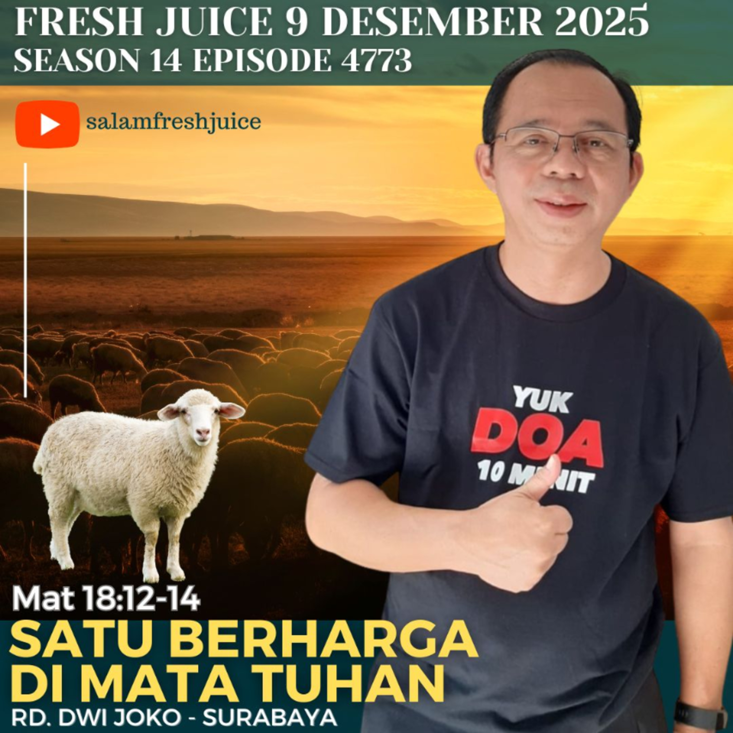 Satu Berharga di Mata Tuhan