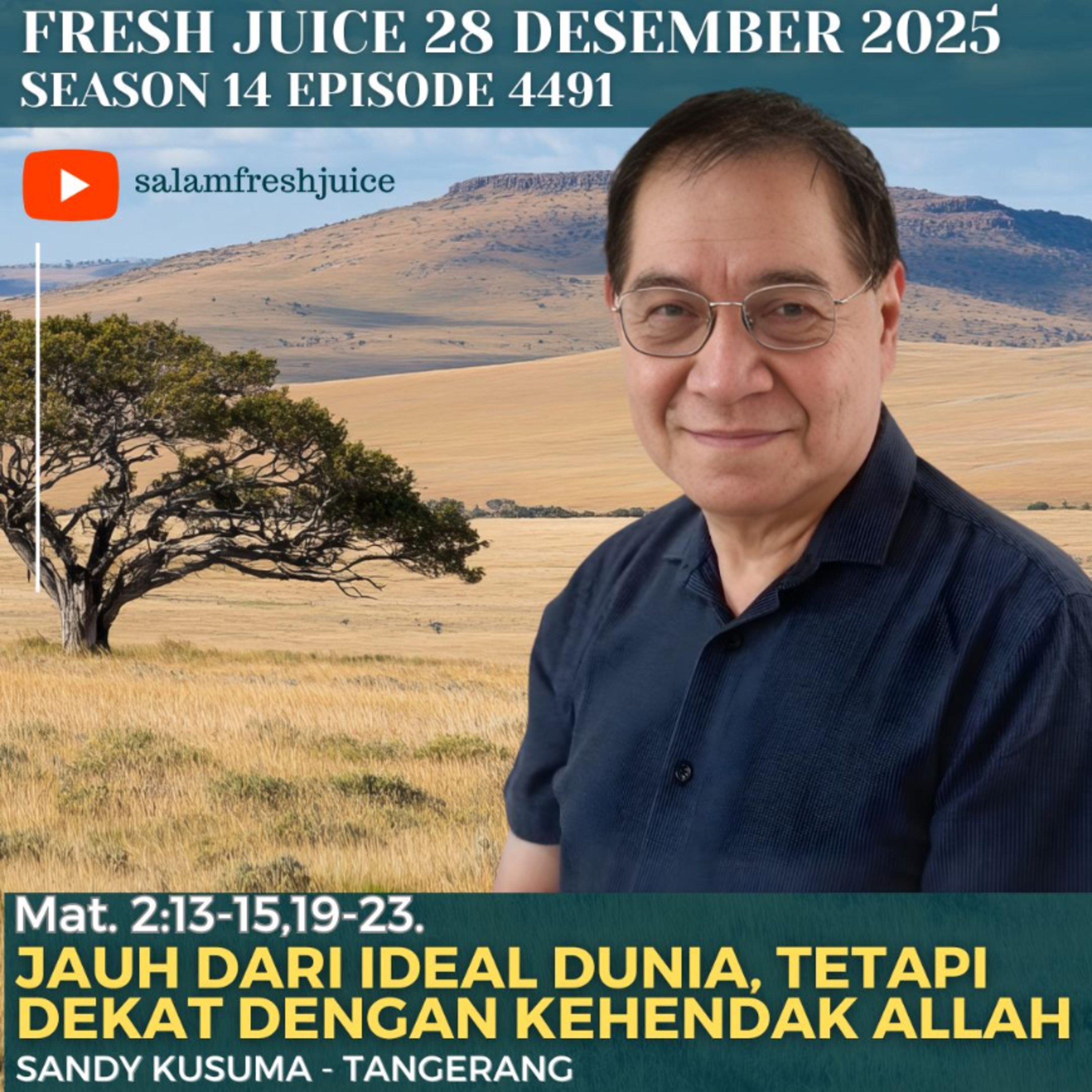 Jauh dari Ideal Dunia, tetapi Dekat dengan Kehendak Allah