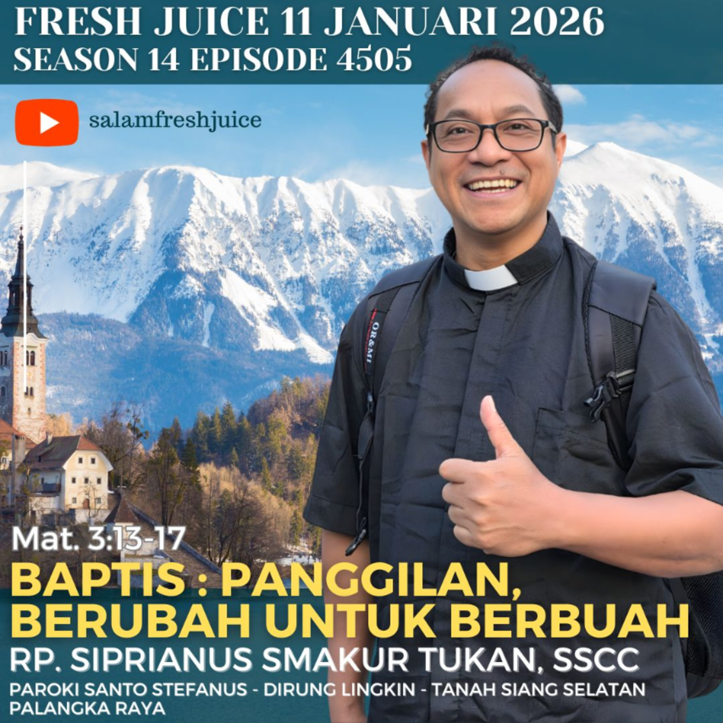 Baptis; Panggilan, Berubah untuk Berbuah