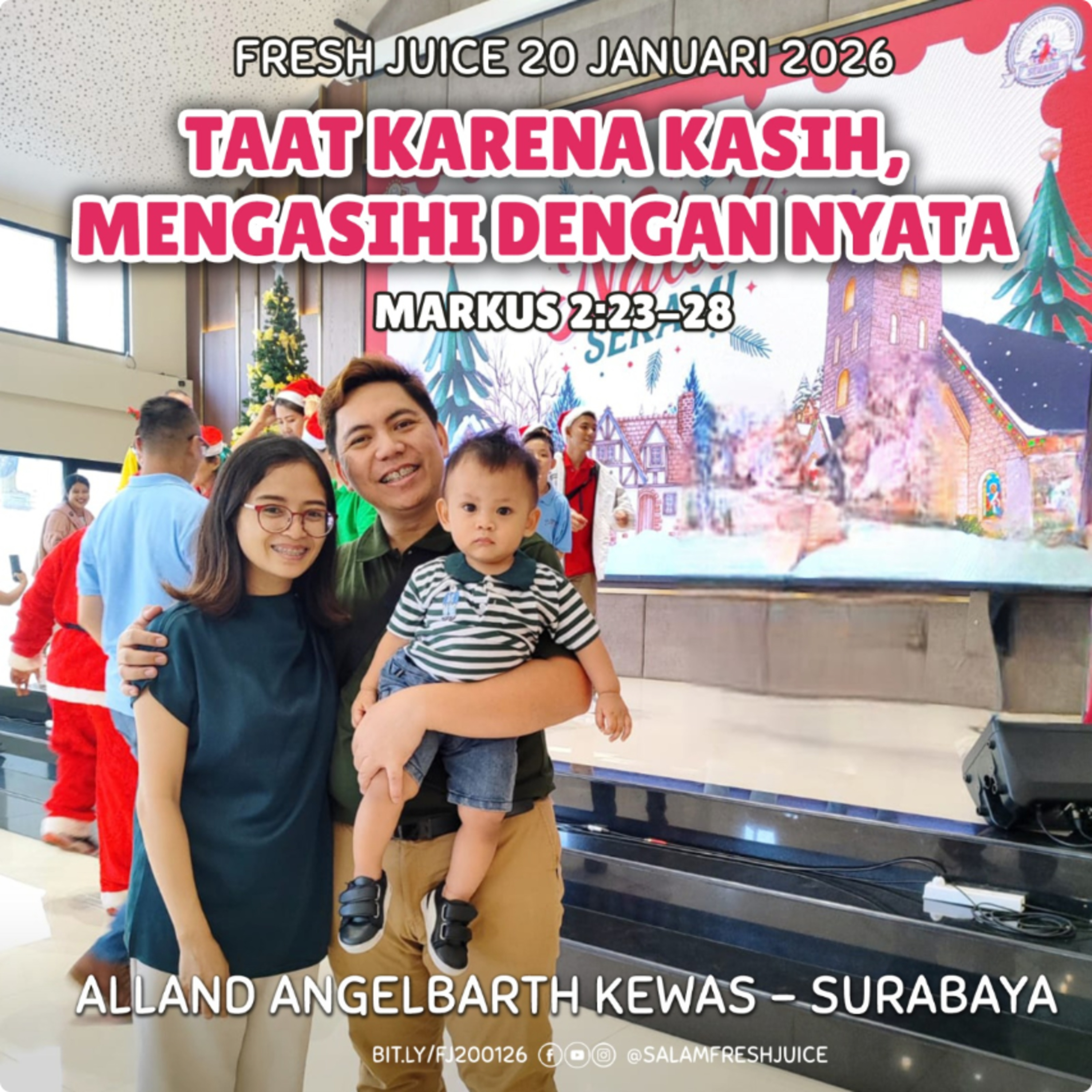Taat dengan Kasih, Mengasihi dengan Nyata