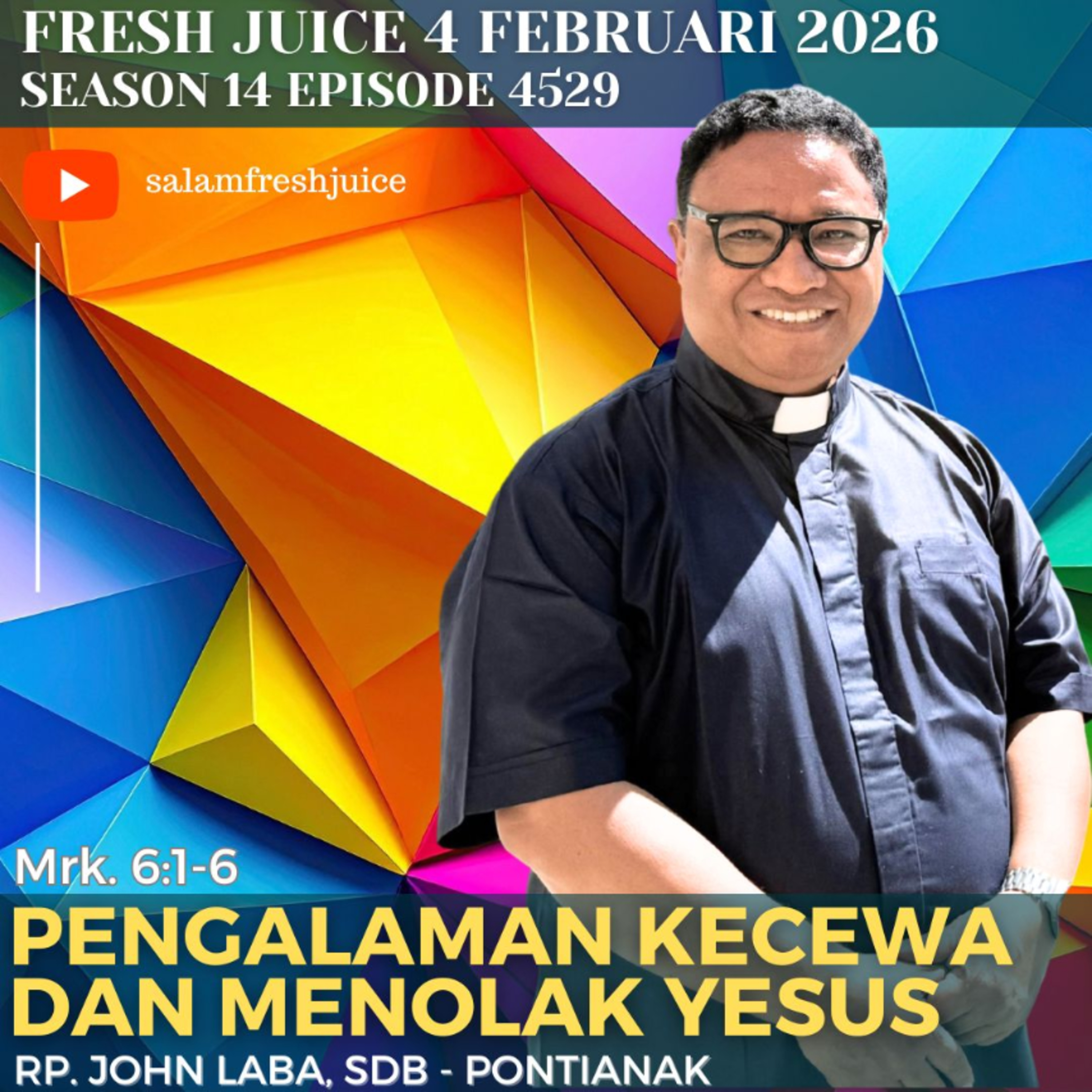 Pengalaman Kecewa dan Menolak Yesus