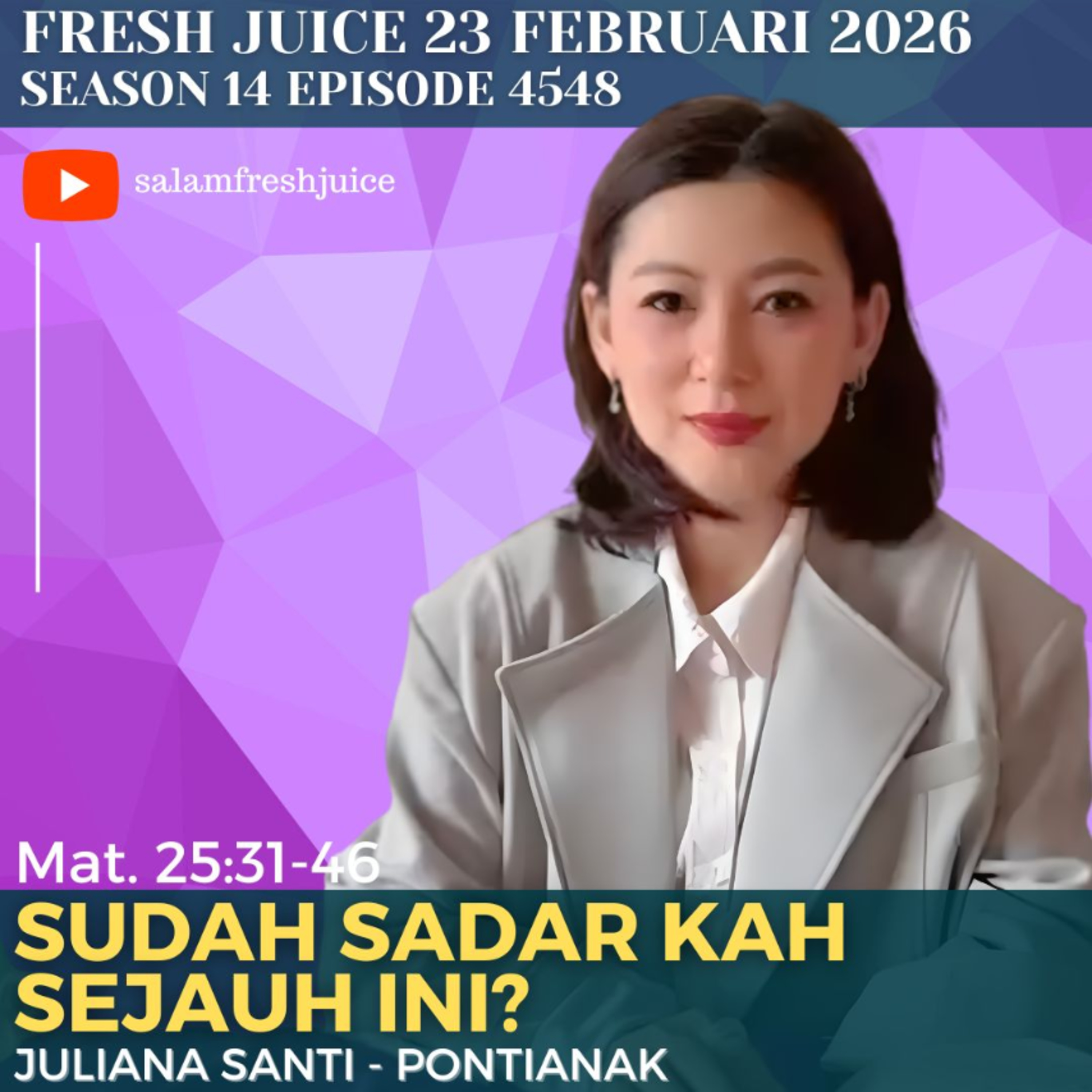 Sudah Sadarkah Sejauh Ini?
