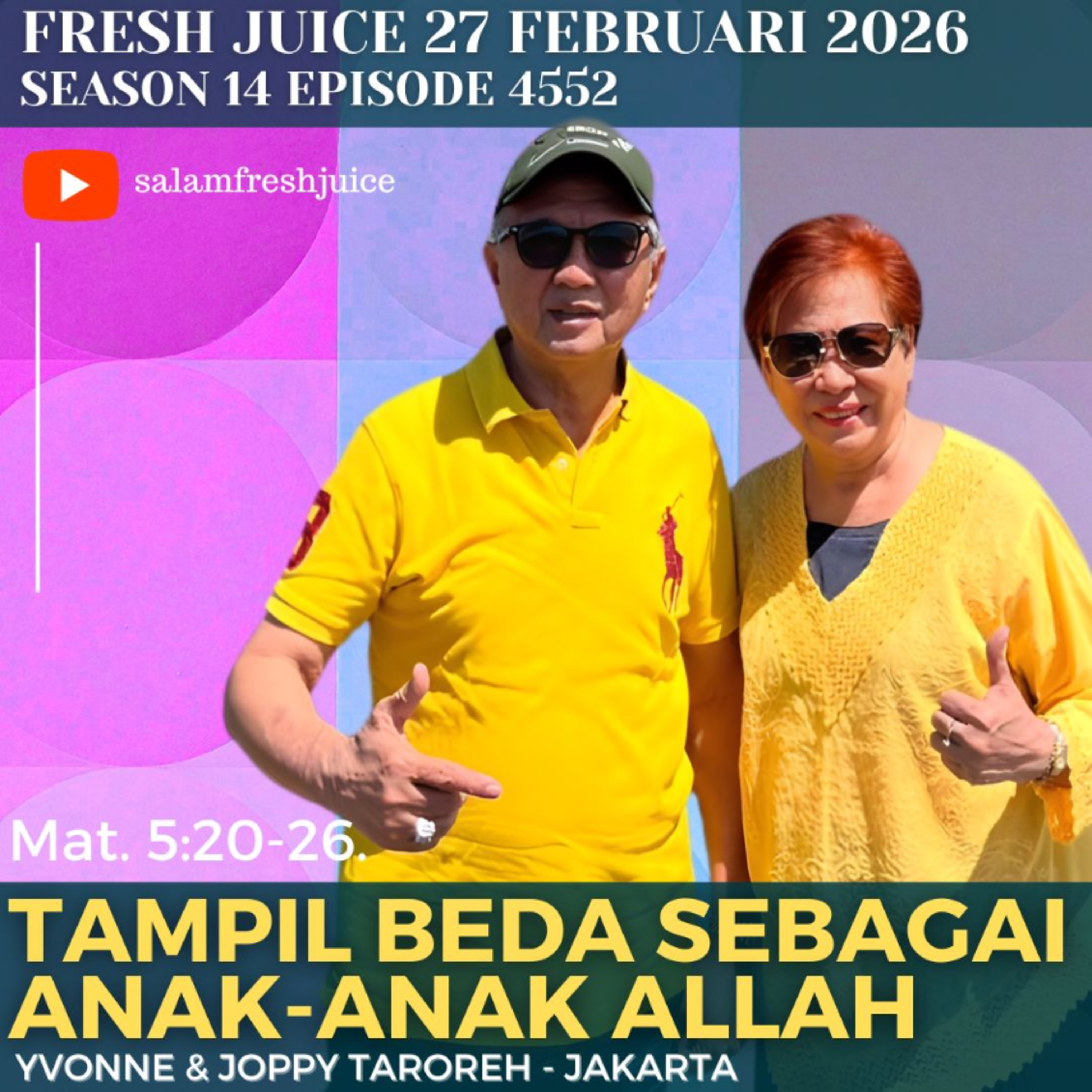Tampil Beda Sebagai Anak-anak Allah