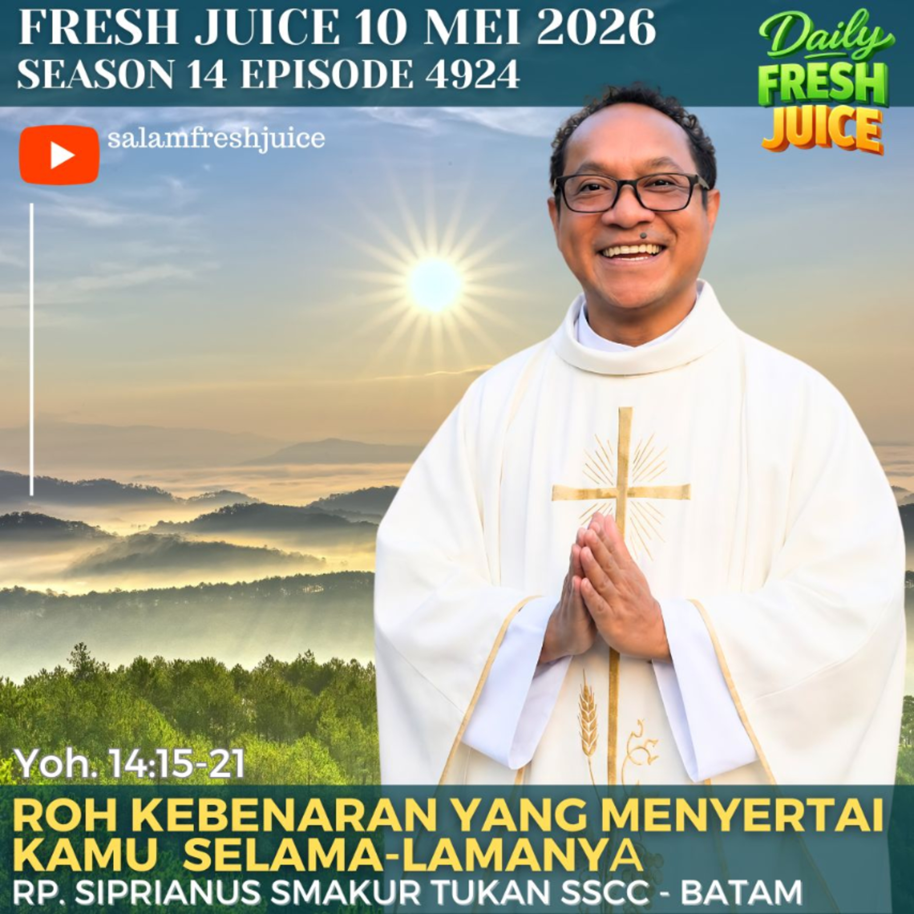 Roh Kebenaran yang Menyertai Kamu selama-lamanya episode artwork