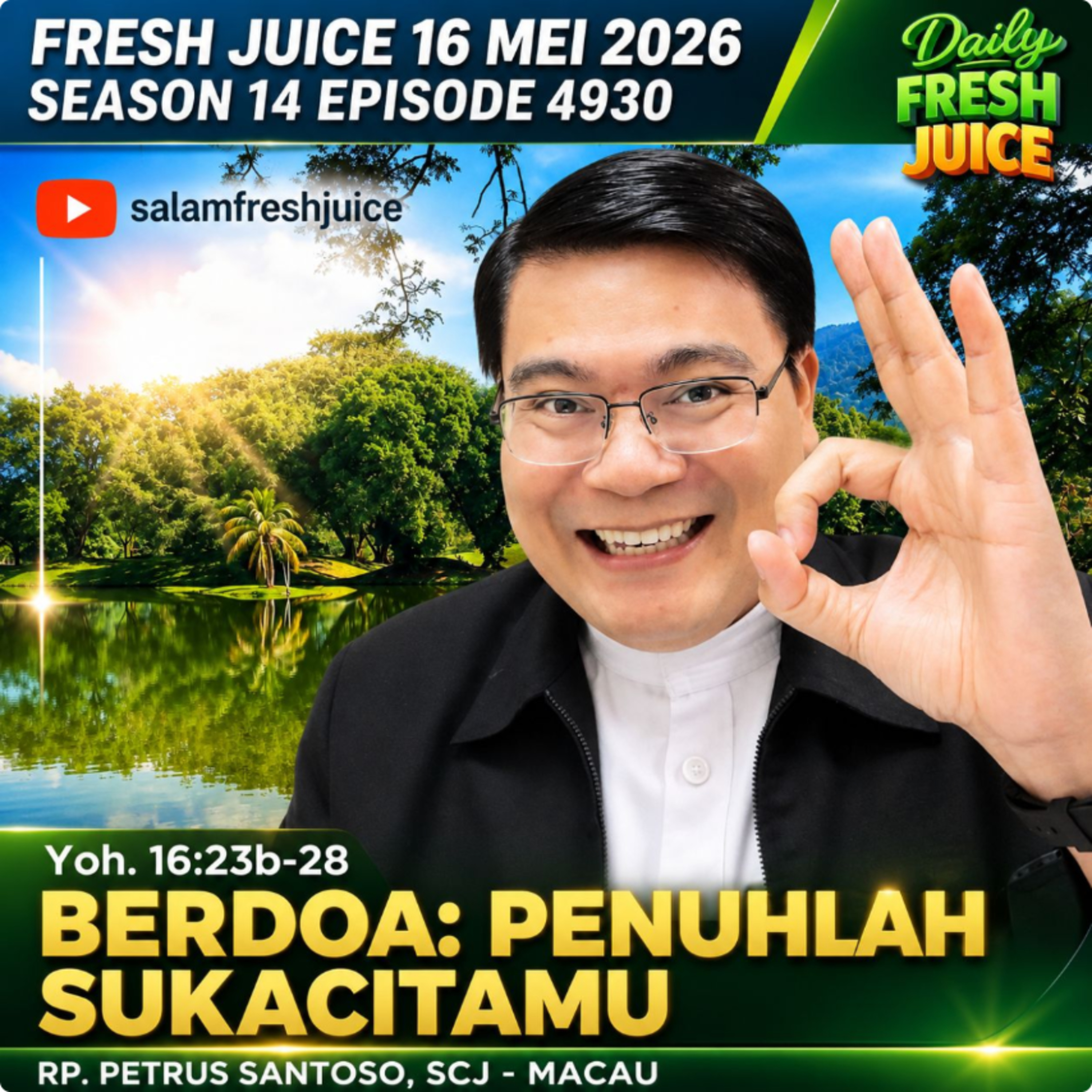 Berdoa: Penuhlah Sukacitamu episode artwork