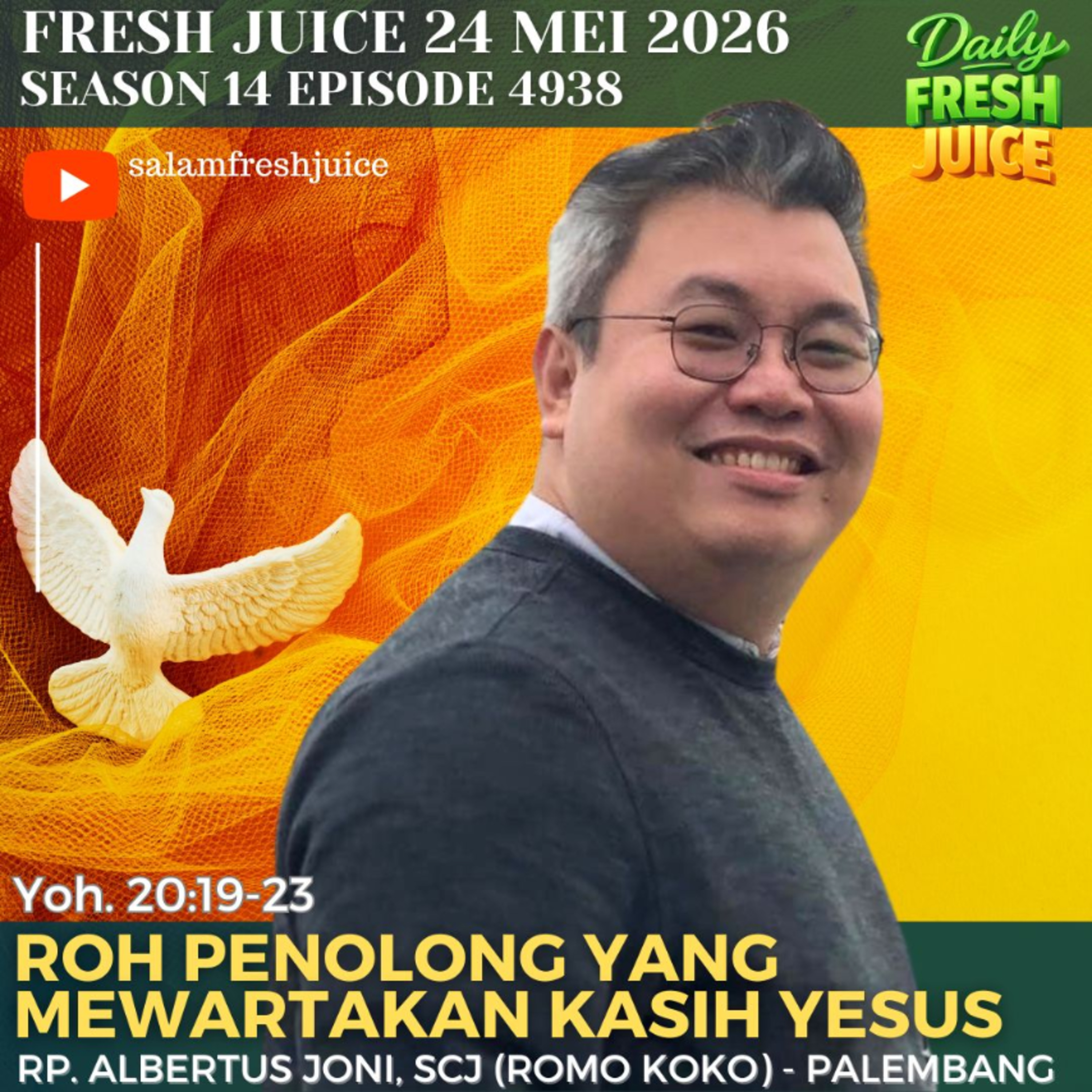 Roh Penolong yang Mewartakan Kasih Yesus episode artwork