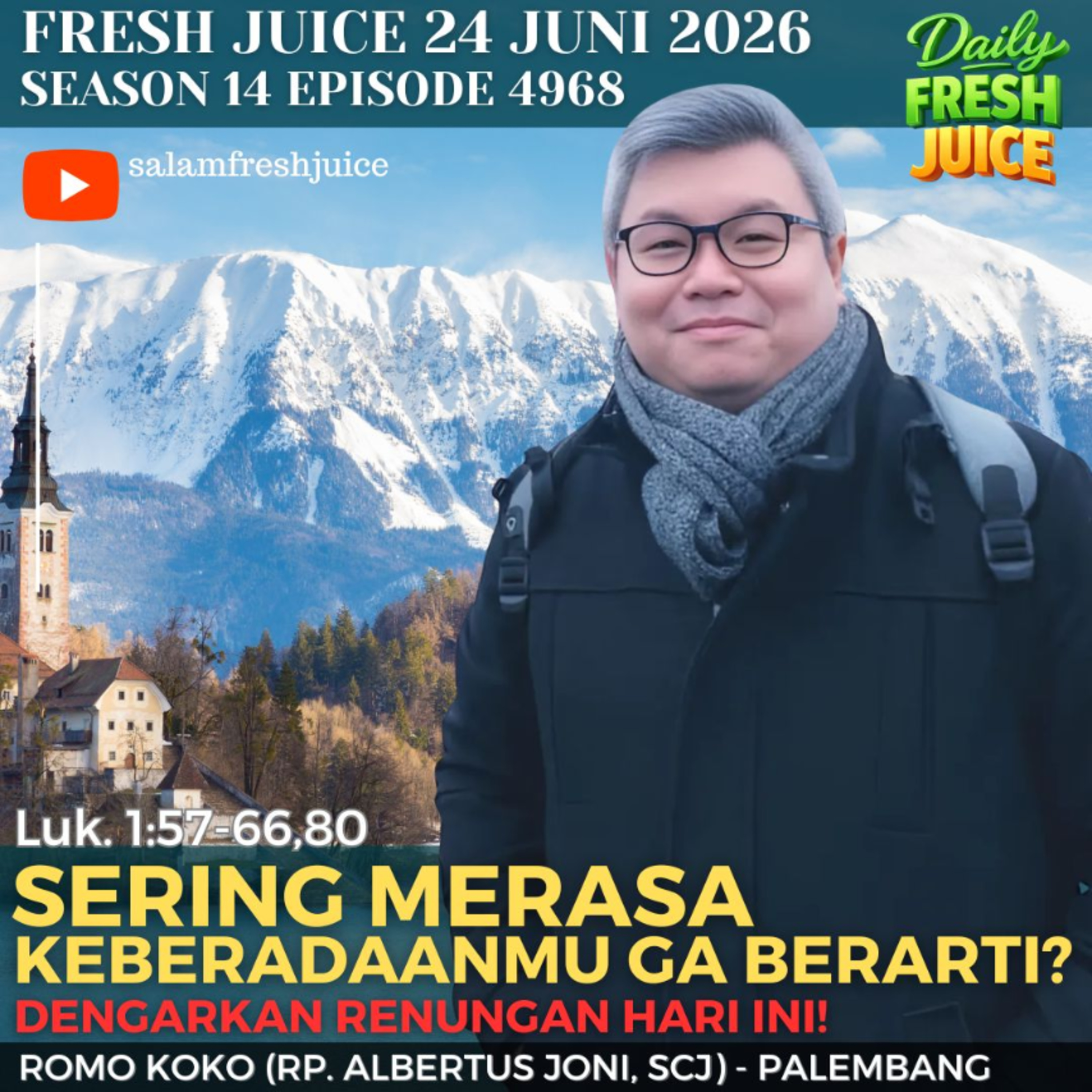 Sering Merasa Keberadaanmu Ga Berarti? Dengarkan Renungan Hari Ini! episode artwork