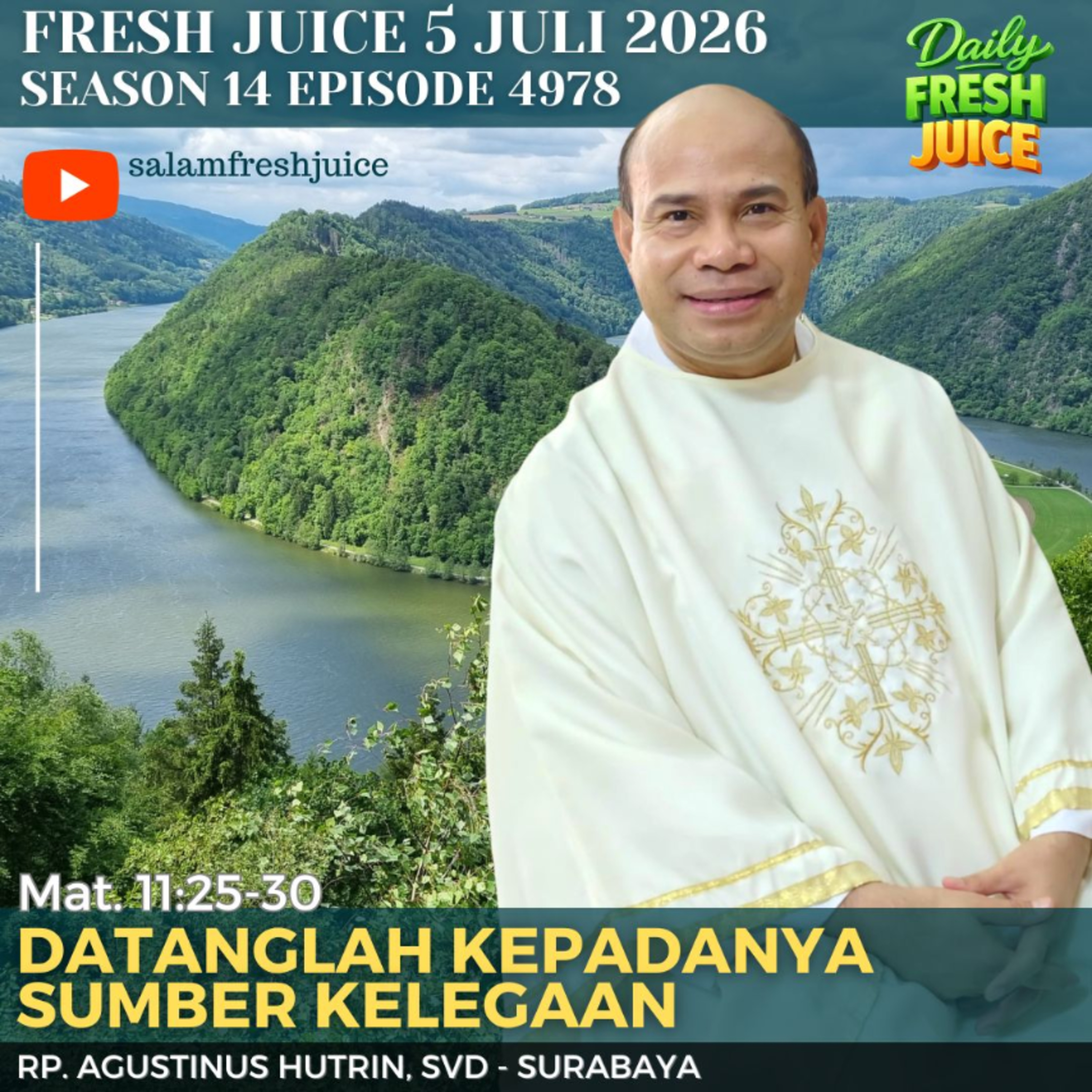Datanglah kepada-Nya Sumber Kelegaan episode artwork