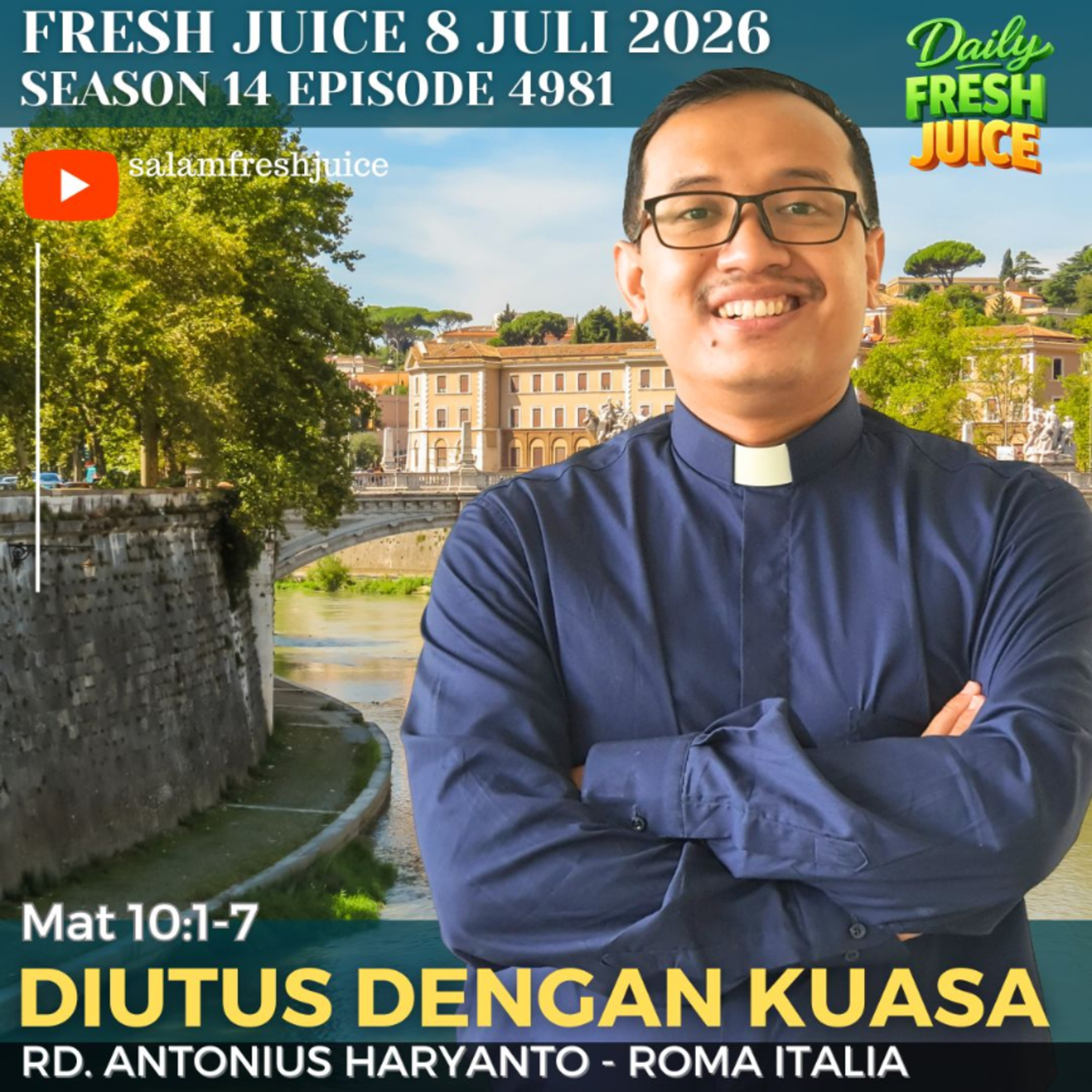 Diutus dengan Kuasa episode artwork