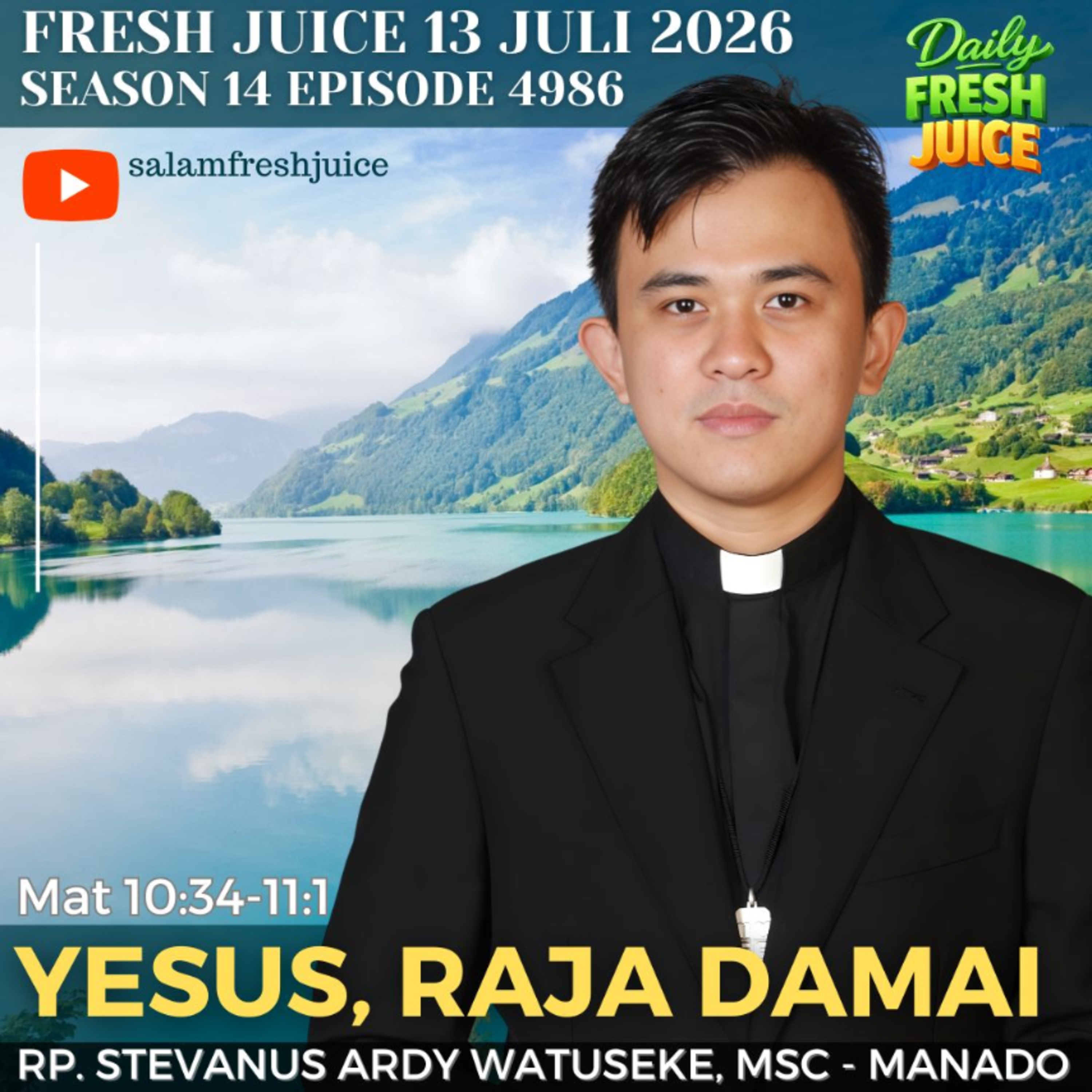 Yesus, Raja Damai episode artwork