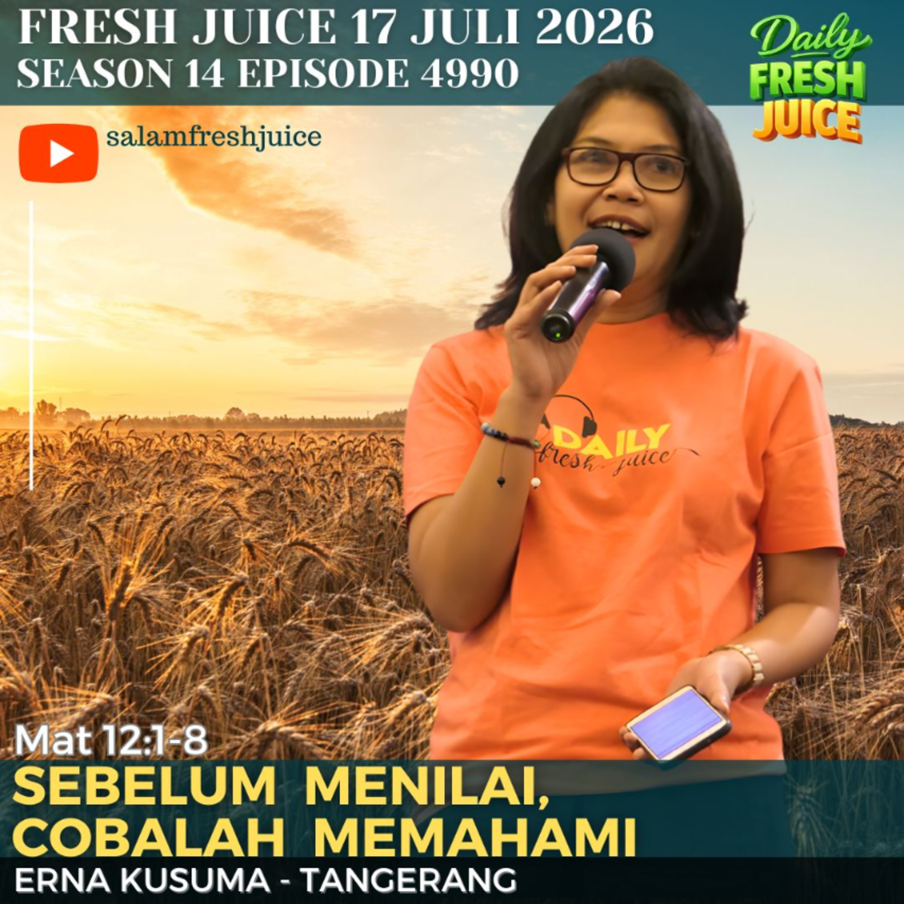 Sebelum Menilai, Cobalah Memahami episode artwork