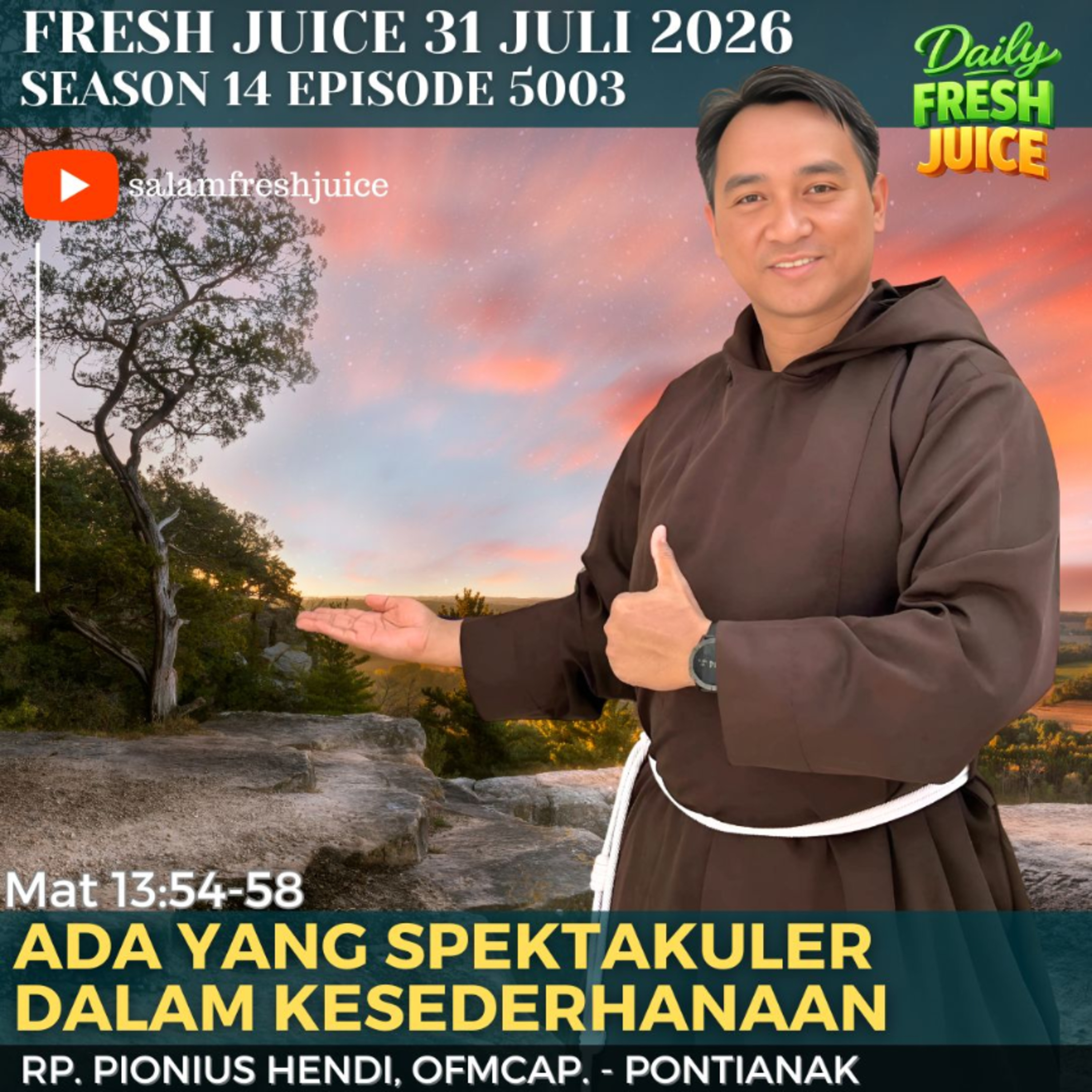 Ada yang Spektakuler dalam Kesederhanaan