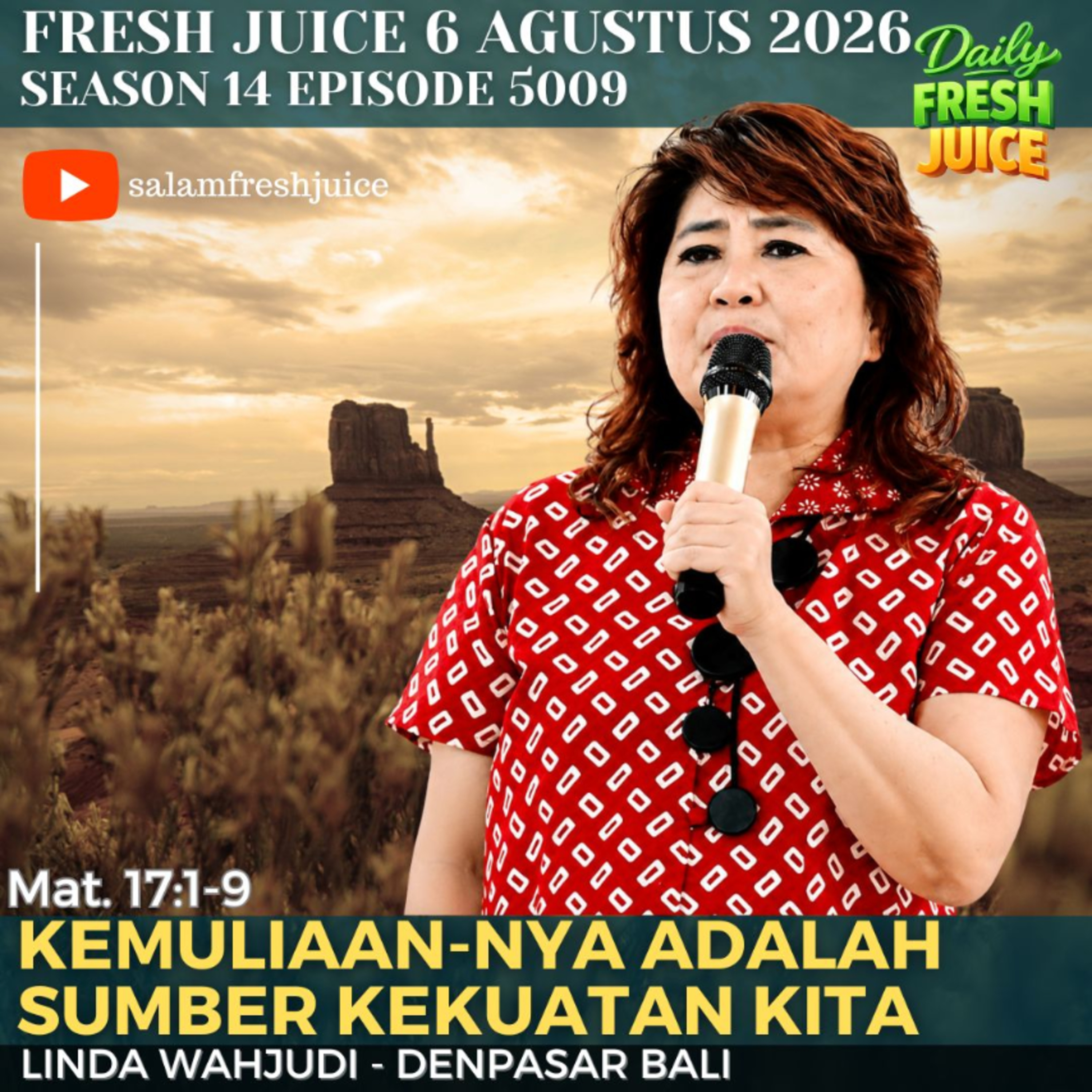 Kemuliaan-Nya adalah Sumber Kekuatan Kita