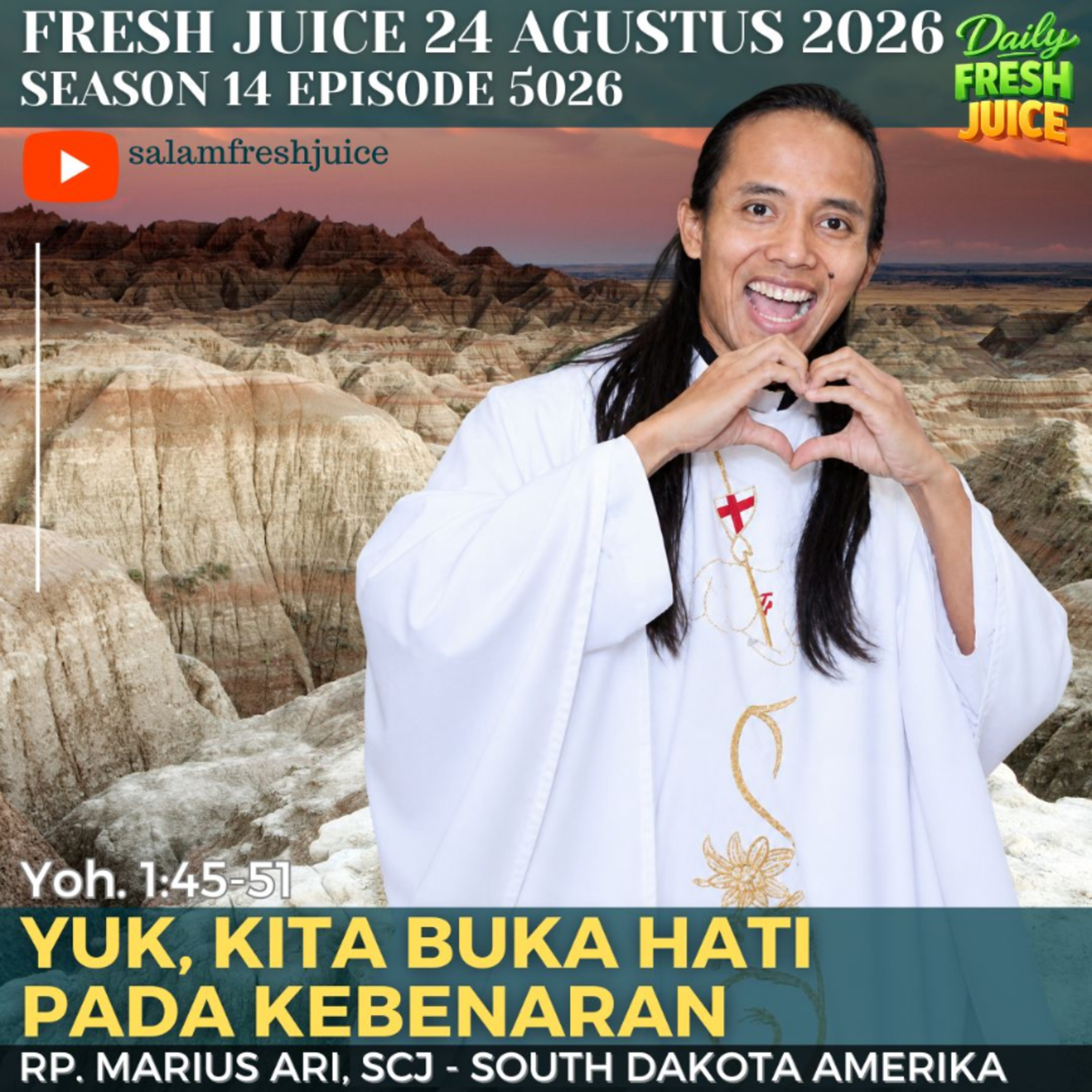 Yuk, Kita Buka Hati pada Kebenaran episode artwork